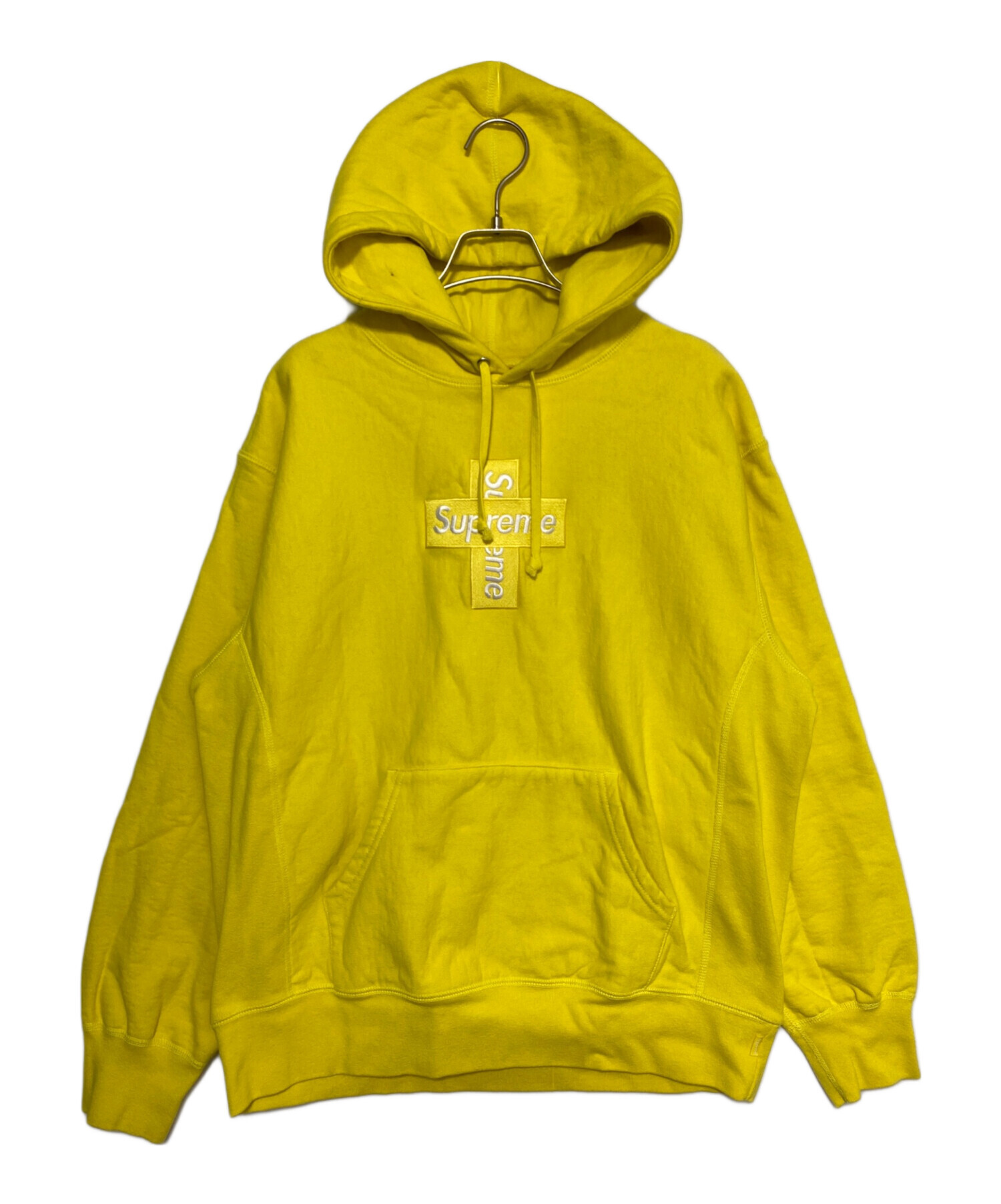 中古・古着通販】SUPREME (シュプリーム) Cross Box Logo Hooded 