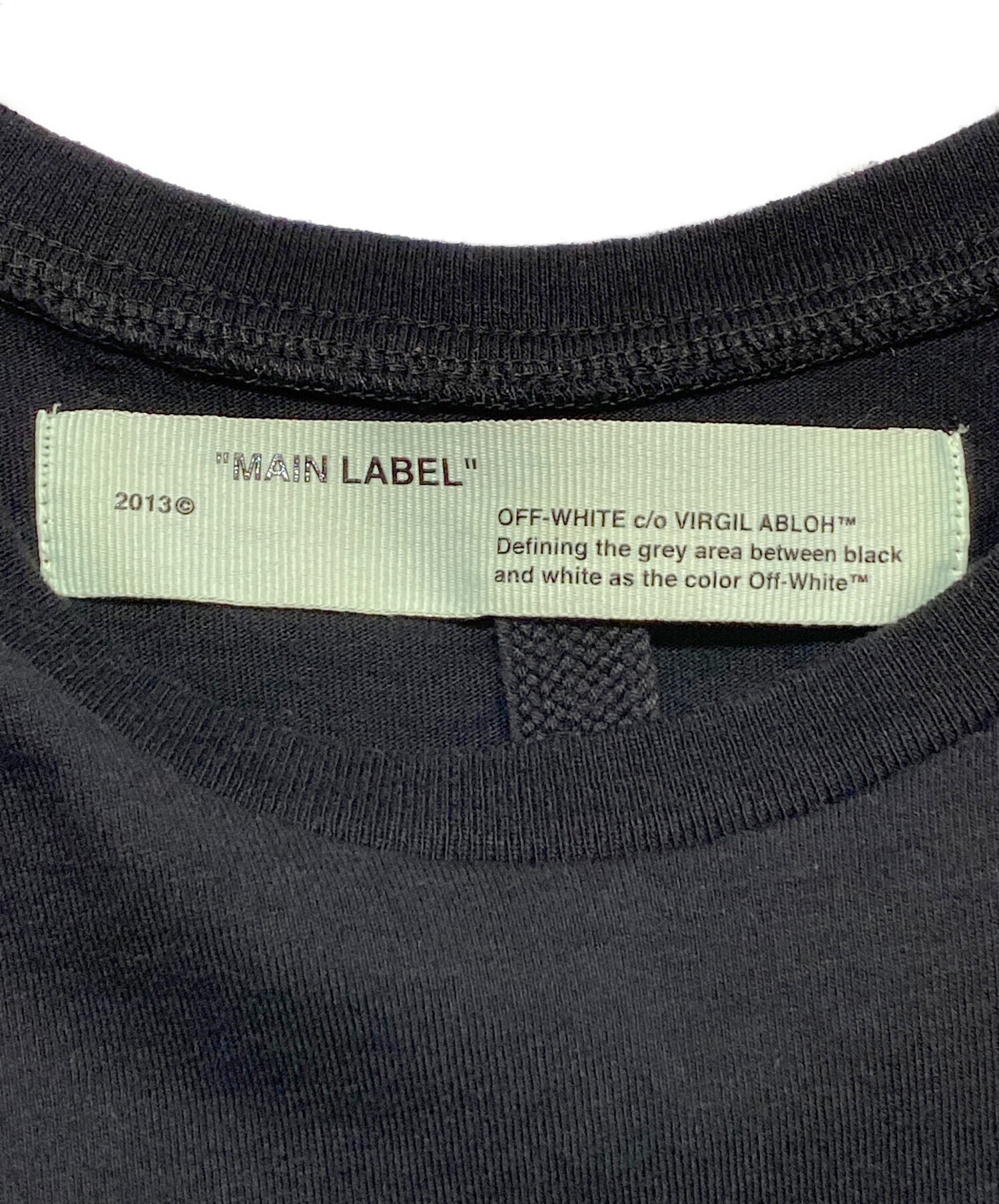 中古・古着通販】OFFWHITE (オフホワイト) グラデーションアローロゴT