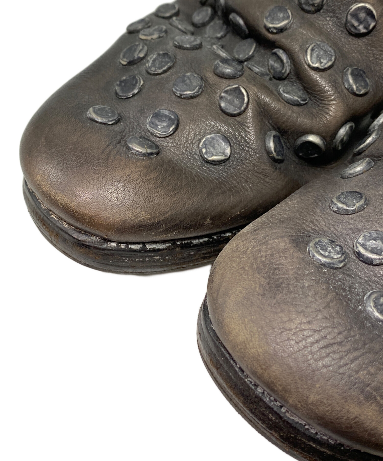 中古・古着通販】MIHARA YASUHIRO (ミハラヤスヒロ) スタッズブーツ