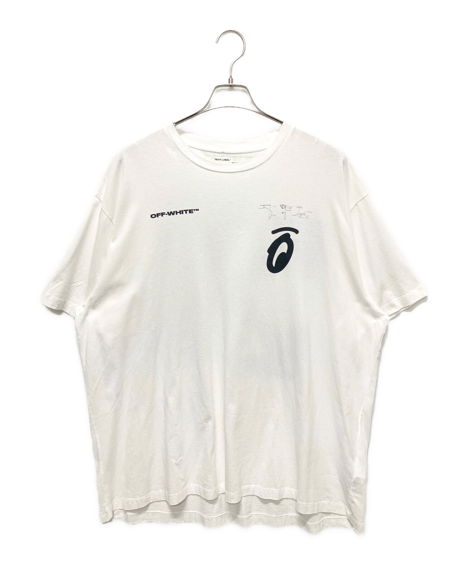 新品19AW OFF-WHITE SPLITTED アローオーバースウェット S 中古・古着通販】OFFWHITE (オフホワイト) 19AW SPLITTED ARROWS S/S