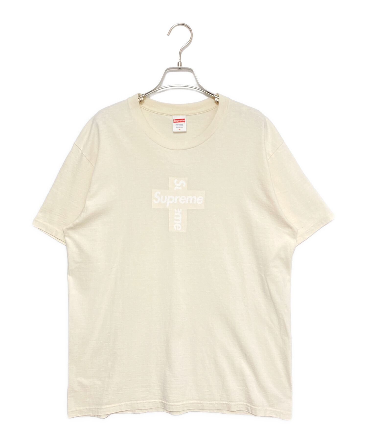 中古・古着通販】SUPREME (シュプリーム) Cross Box Logo Tee 