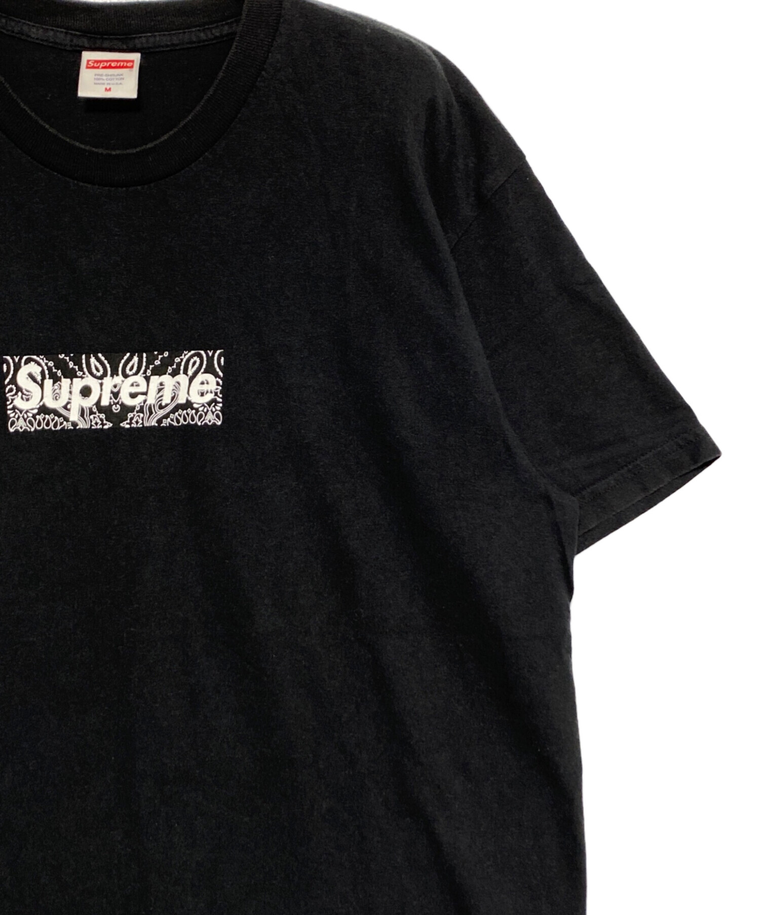 中古・古着通販】SUPREME (シュプリーム) Bandana Box Logo Tee 