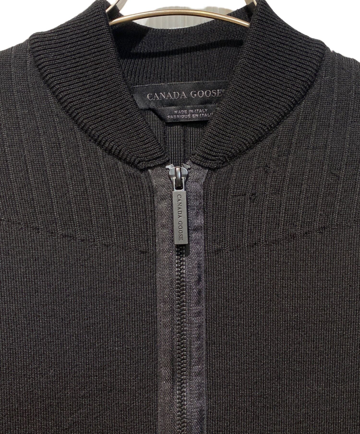 中古・古着通販】CANADA GOOSE (カナダグース) ジップニット 
