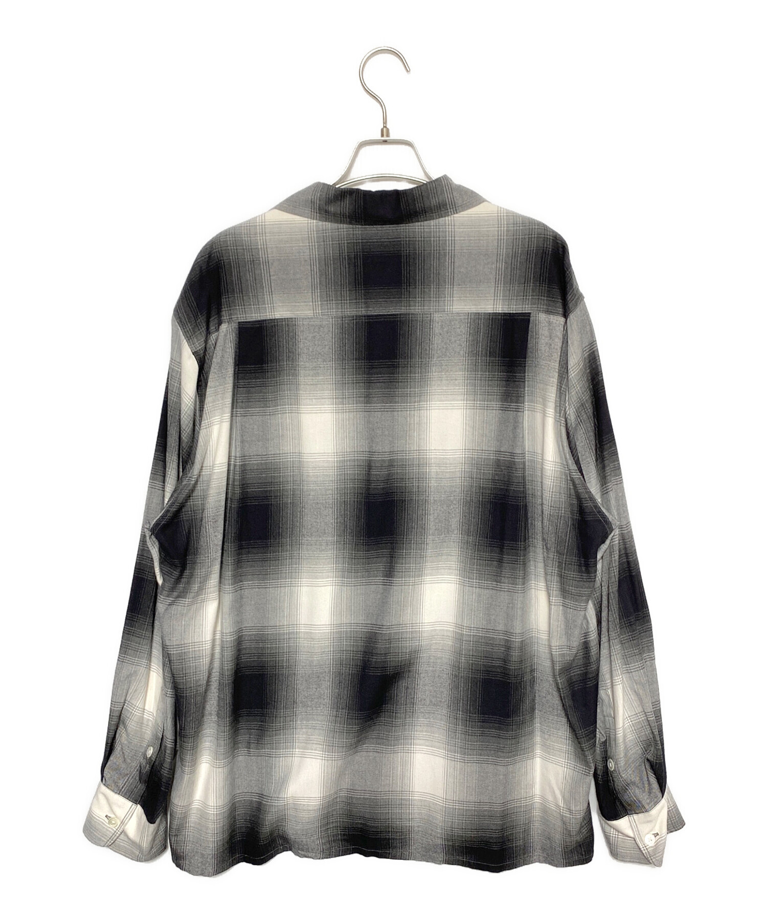 中古・古着通販】WACKO MARIA (ワコマリア) チェックシャツ ブラック