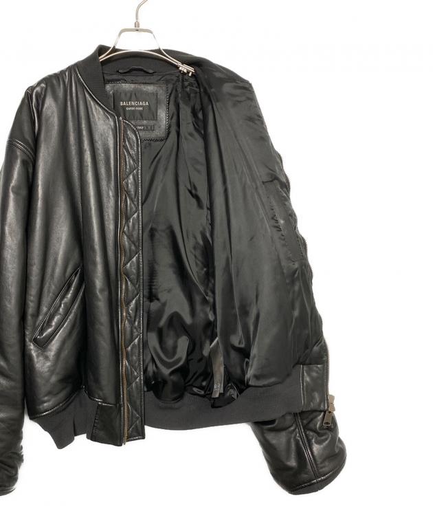 中古・古着通販】BALENCIAGA (バレンシアガ) レザージャケット