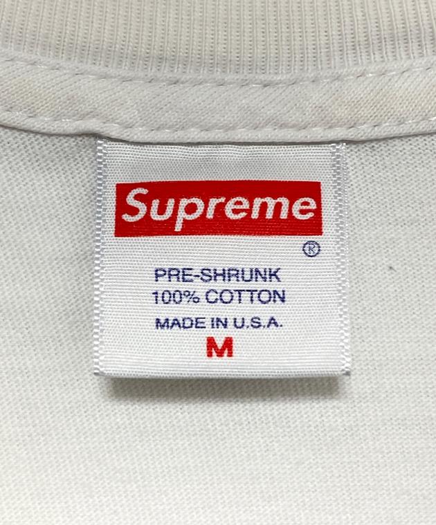 中古・古着通販】SUPREME (シュプリーム) Cross Box Logo Tee ホワイト