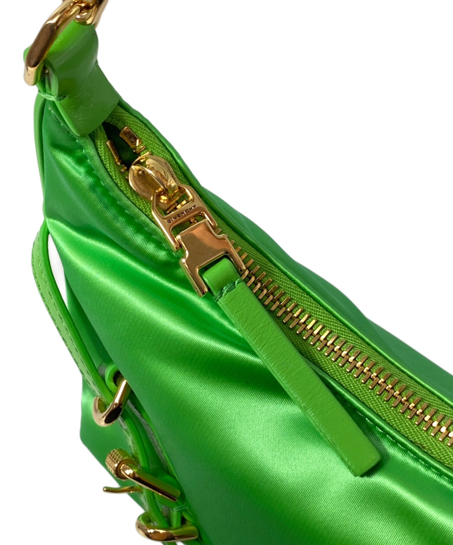 中古・古着通販】GIVENCHY (ジバンシィ) Voyou Bag グリーン｜ブランド