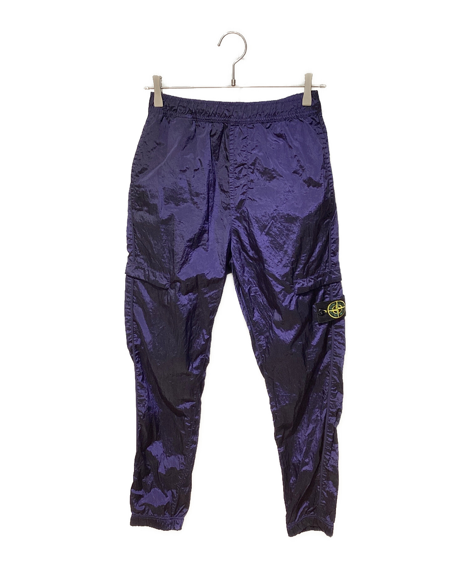 STONE  ストーンアイランド ナイロンテーパードパンツ W34 STONE ISLAND（ストーン アイランド） 25AWモデル バッジワッペン付き