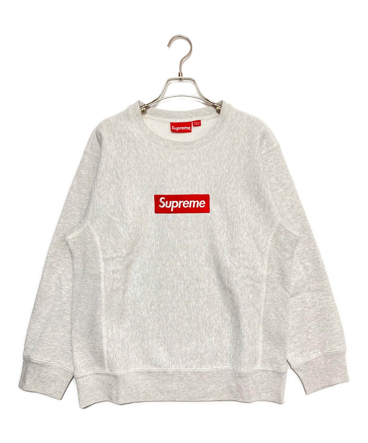 中古・古着通販】SUPREME (シュプリーム) Box Logo Crewneck ライト 