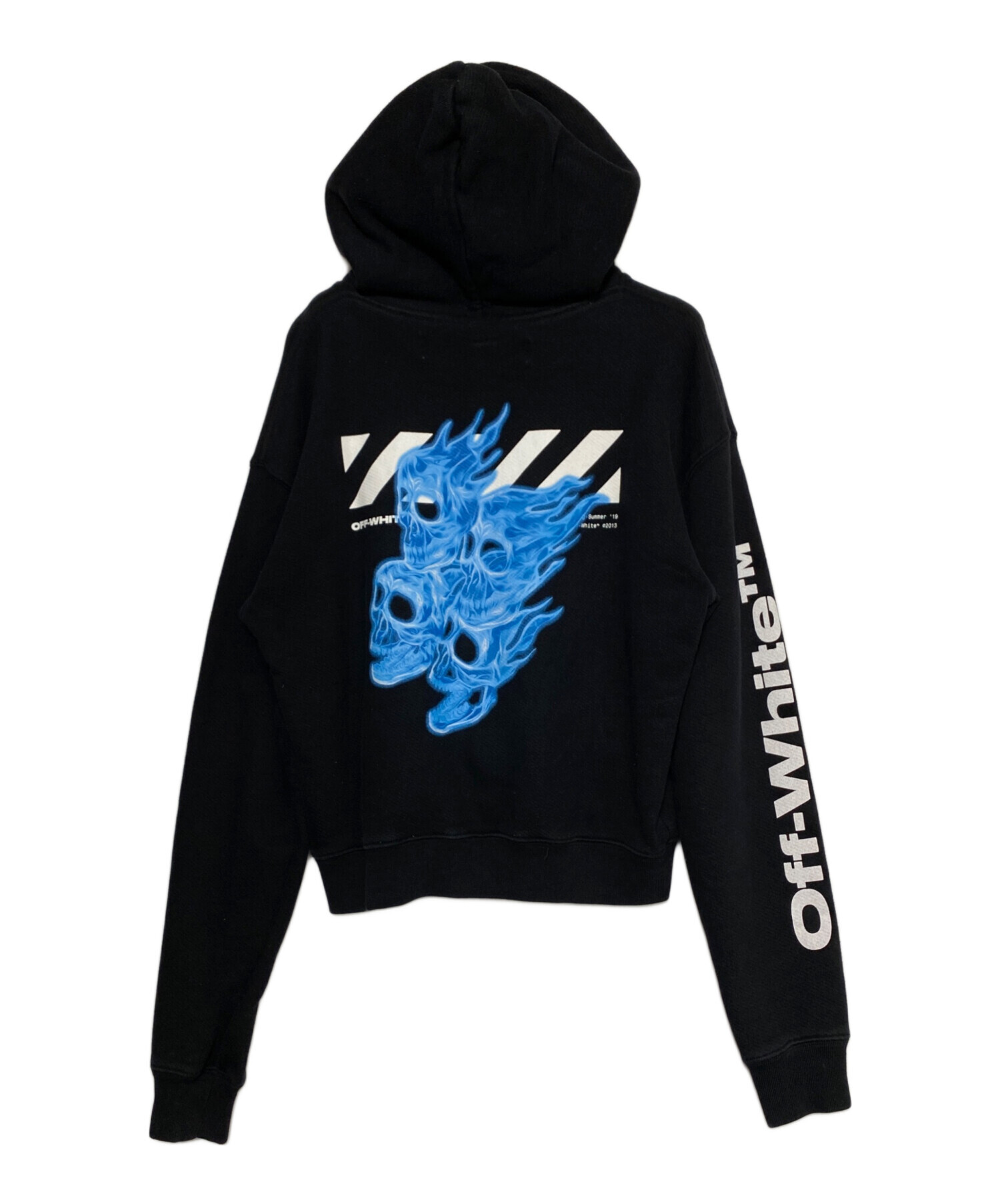 中古・古着通販】OFFWHITE (オフホワイト) Diagonal Skulls Graphic 