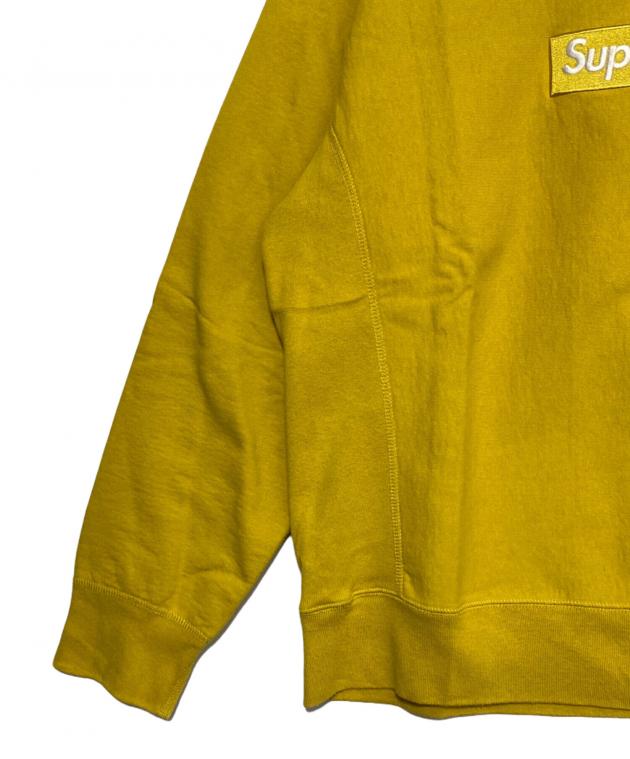 中古・古着通販】SUPREME (シュプリーム) Box Logo Crewneck イエロー