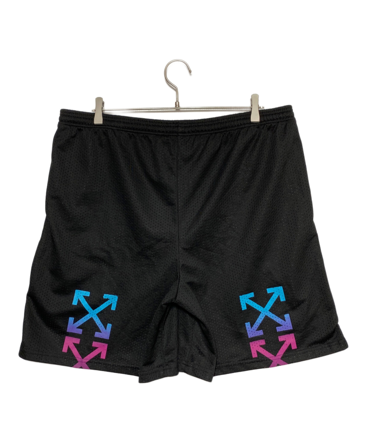 中古・古着通販】OFFWHITE (オフホワイト) メッシュショートパンツ 