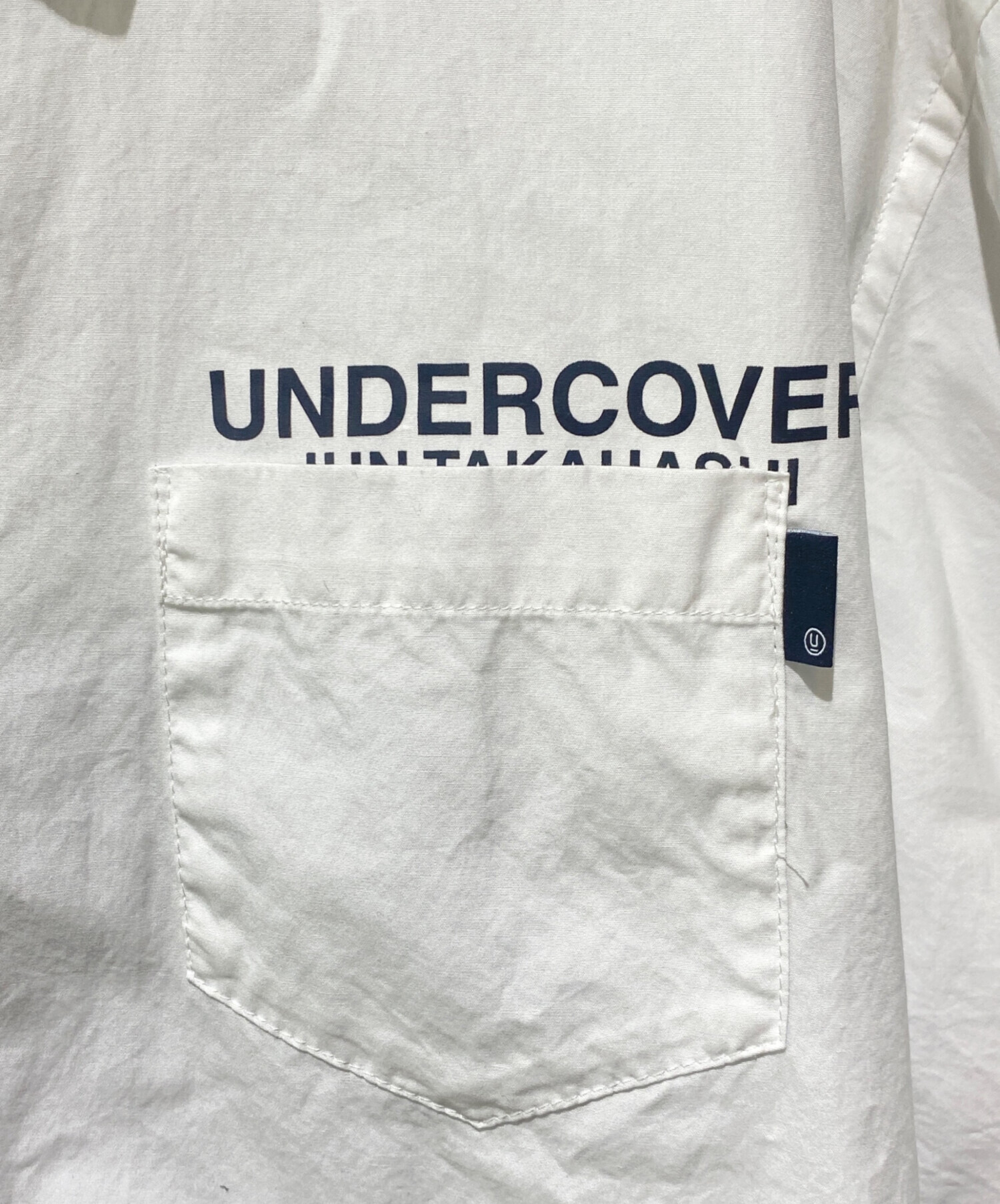 中古・古着通販】UNDERCOVER (アンダーカバー) 半袖ロゴシャツ