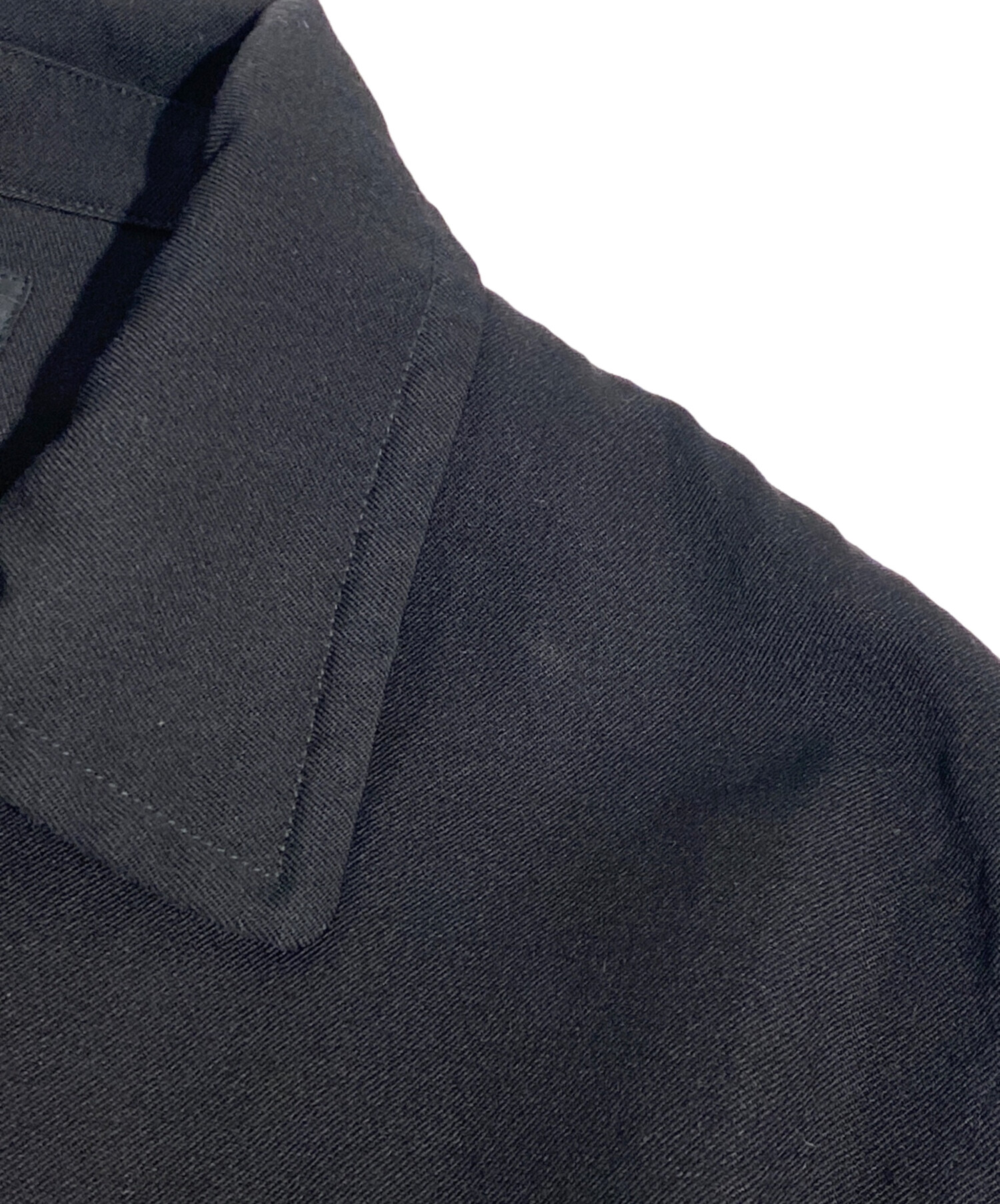 ★ワイズアーカイブ★Y'sスイングトップ ブルゾン ウール カットオフ S ☆ワイズアーカイブ☆Y'sスイングトップ ブルゾン ウール カットオフ S