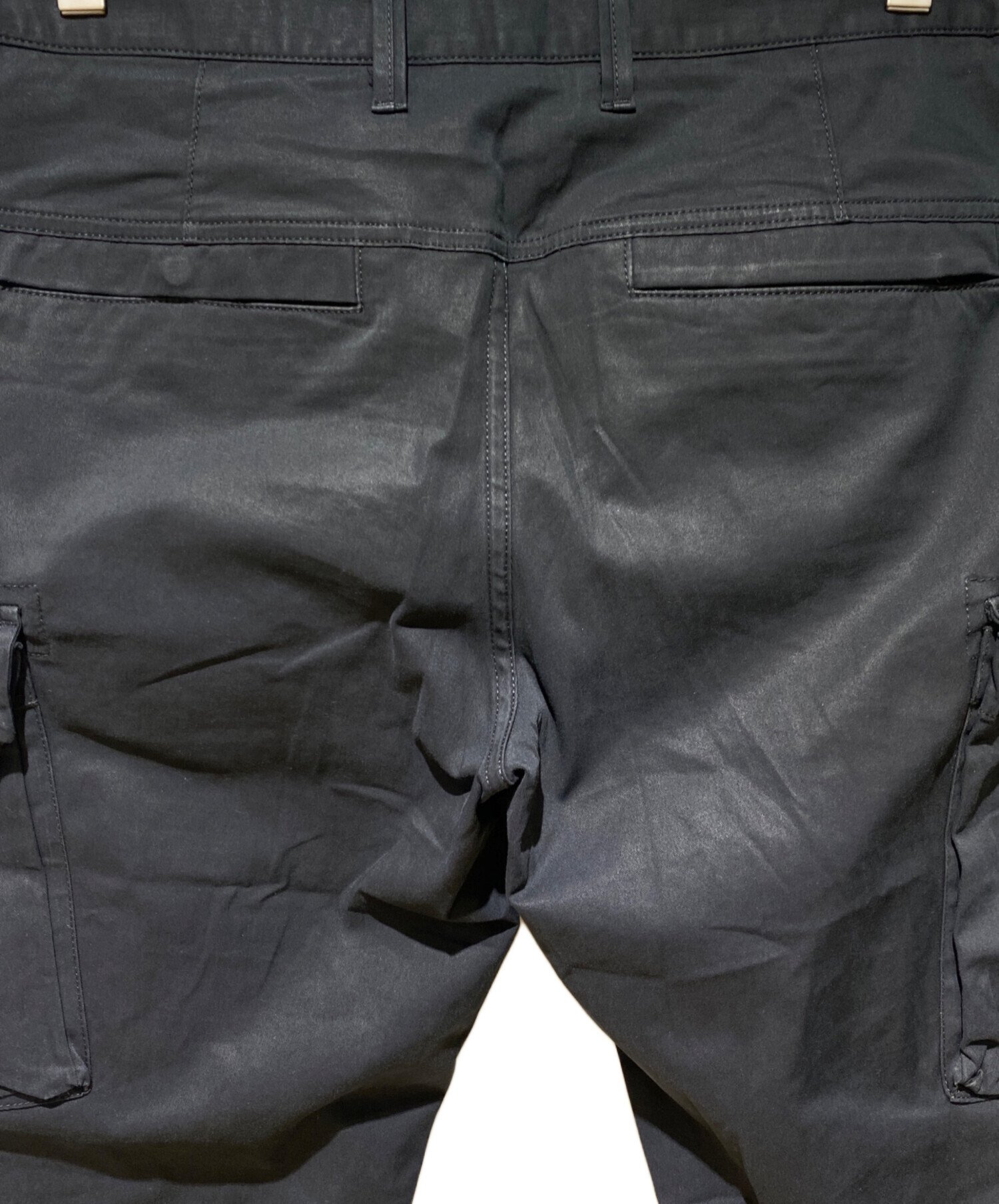 ストーンアイランド ブラック 黒 32 カーゴパンツ 美品 STONE ISLAND ストーンアイランド パンツ カーゴパンツ ワーク