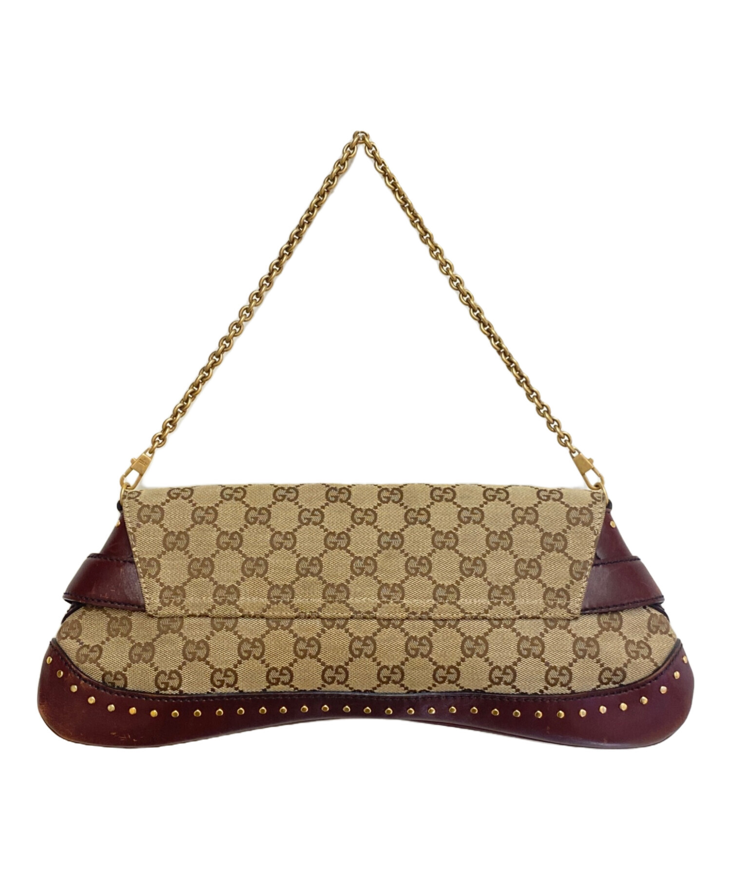 中古・古着通販】GUCCI (グッチ) ホースビット チェーン ショルダー 