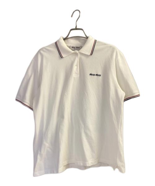 中古・古着通販】MIU MIU (ミュウミュウ) コットンピケ ポロシャツ