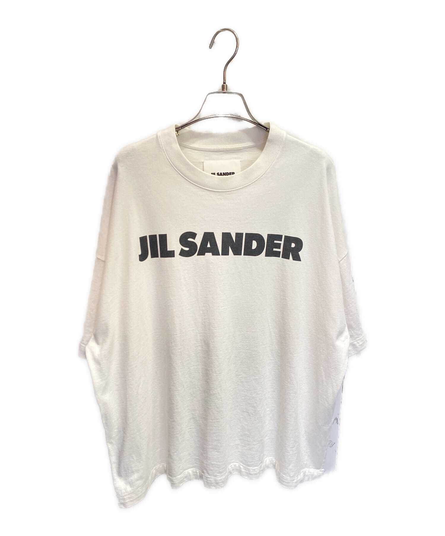 中古・古着通販】JIL SANDER (ジルサンダー) ロゴTシャツ ホワイト