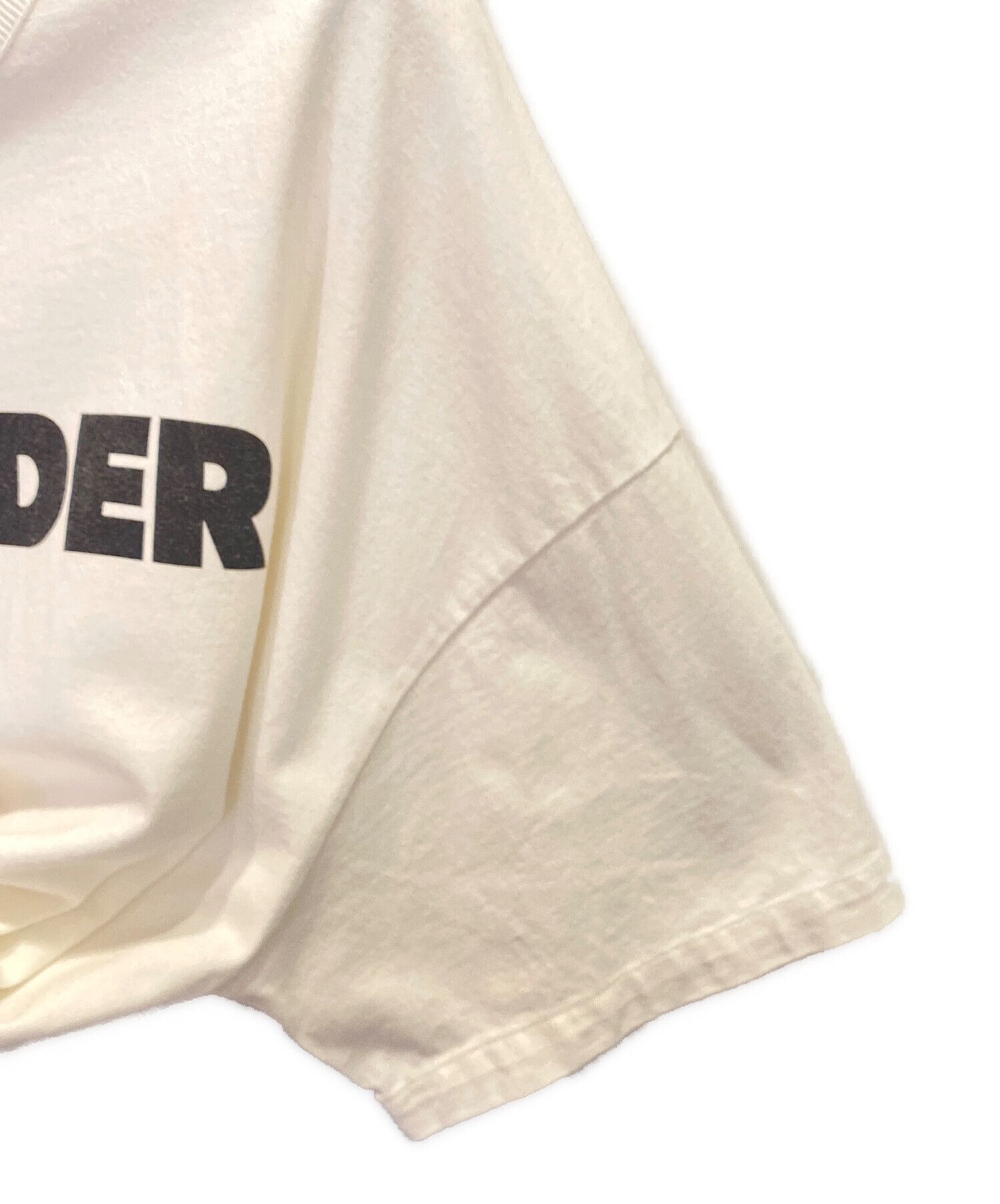 中古・古着通販】JIL SANDER (ジルサンダー) ロゴTシャツ ホワイト