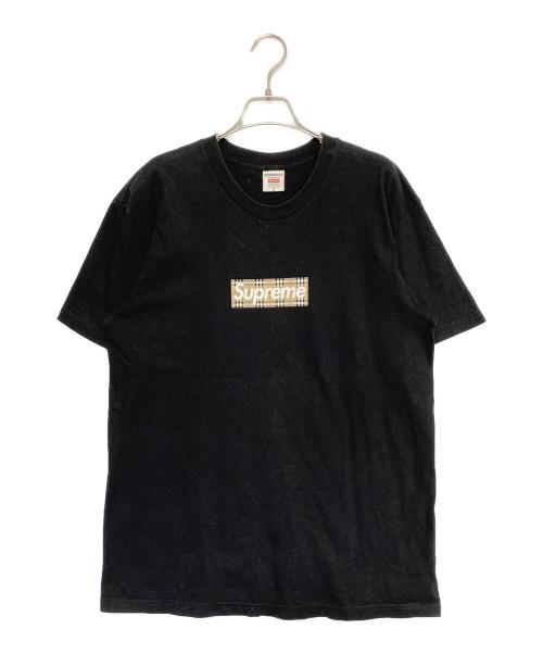 Burberry x Supreme ラガーシャツ ブラック Supreme シュプリーム 22SS