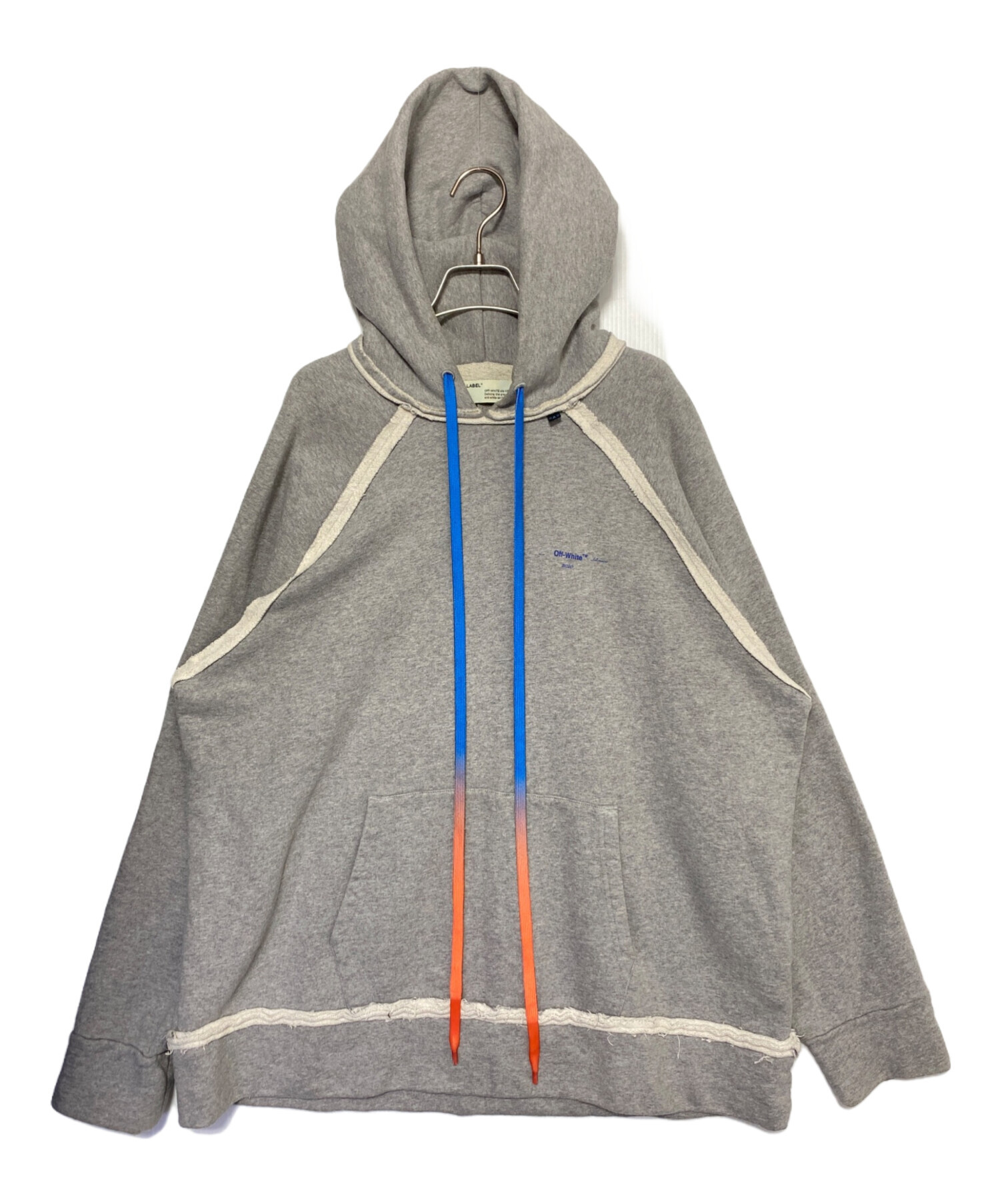 中古・古着通販】OFFWHITE (オフホワイト) ペイントアローロゴパーカー 