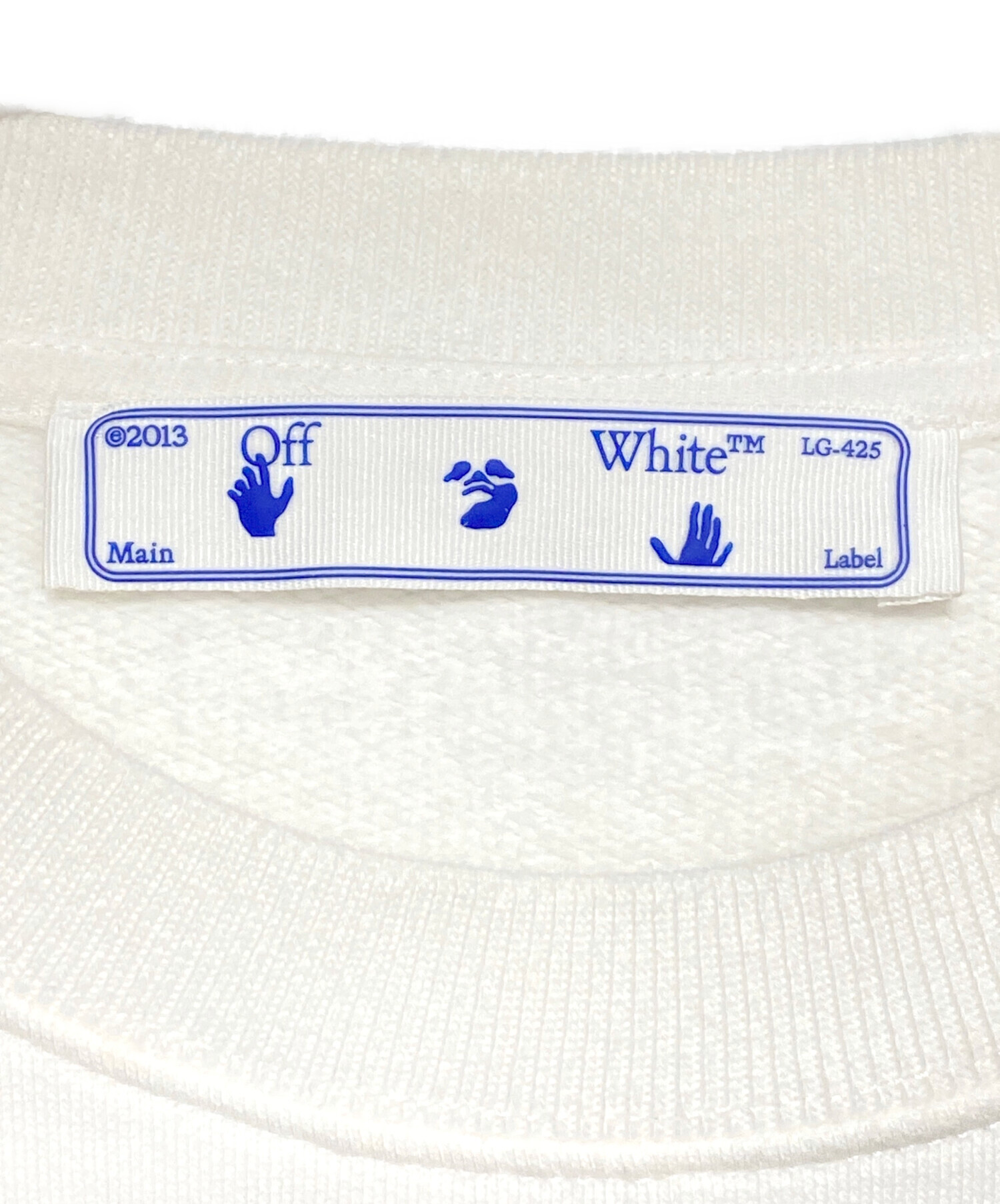 中古・古着通販】OFFWHITE (オフホワイト) バックドットアローロゴ 