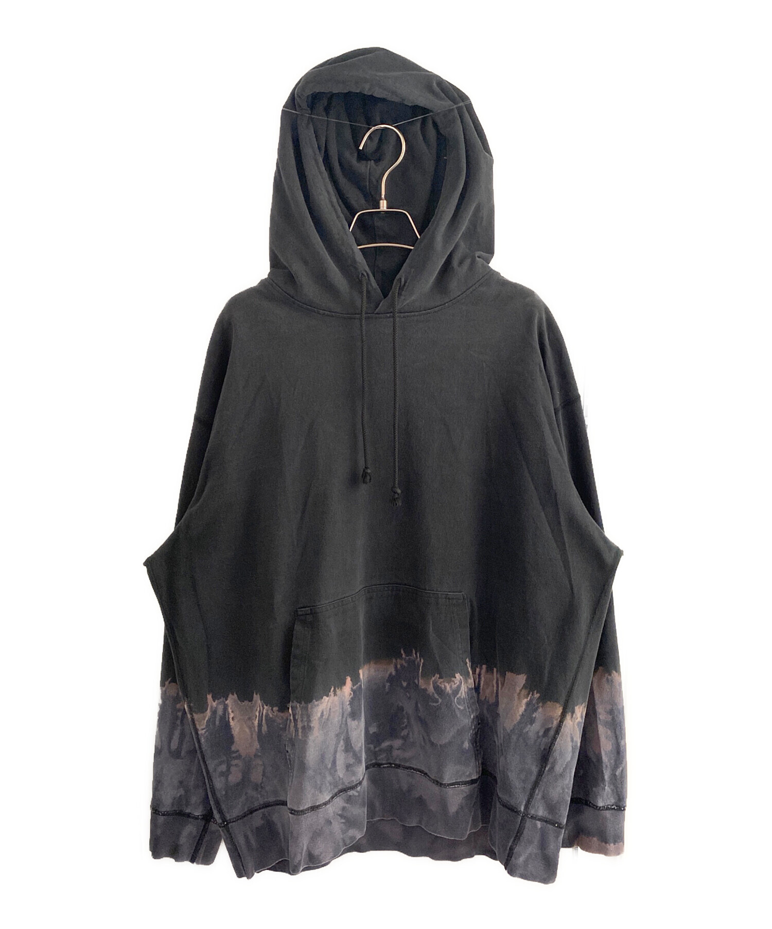 Yohji yamamoto POUR HOMME パーカー ヨウジヤマモトプールオム Yohji Yamamoto POUR HOMME 2002SS USED加工