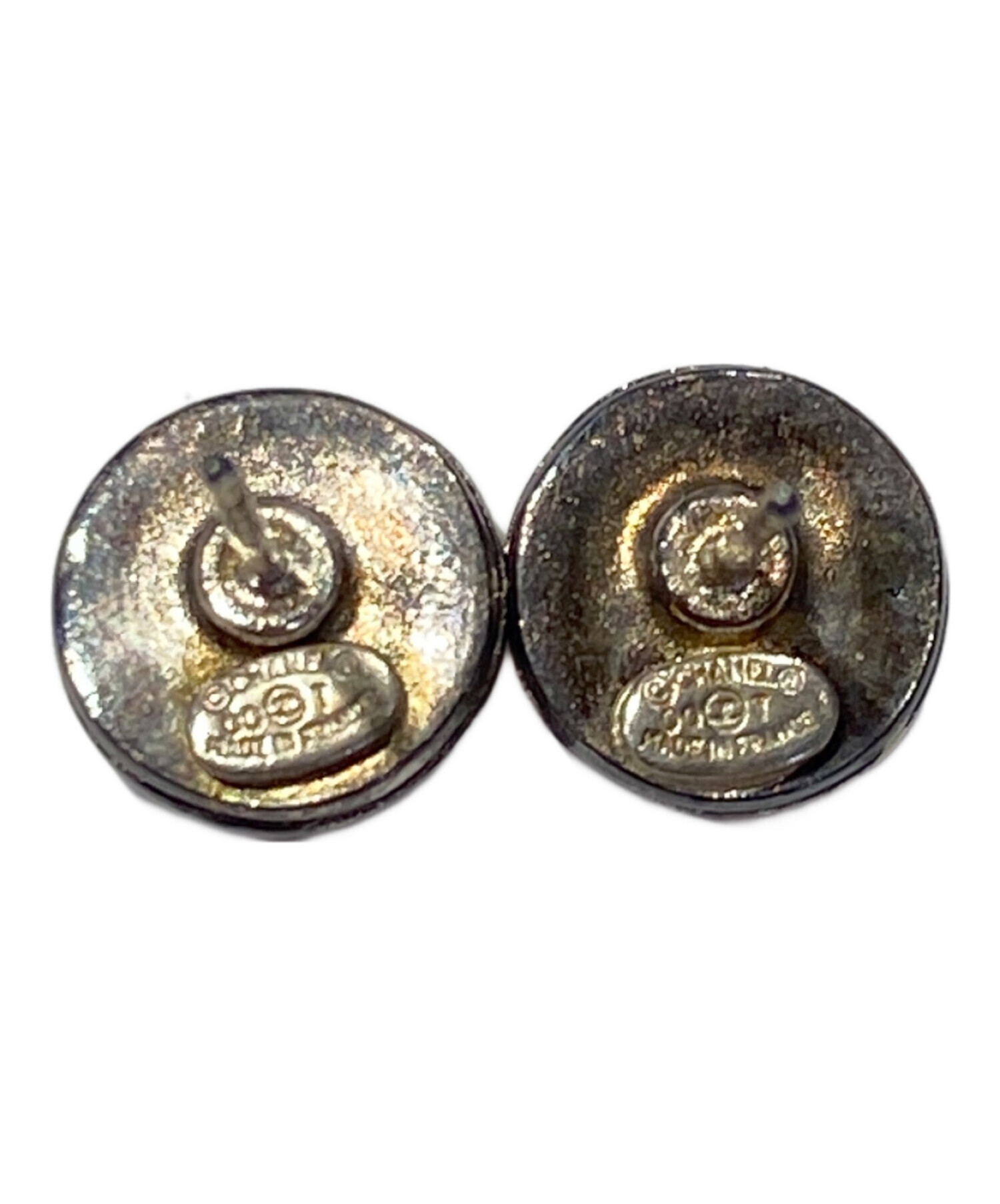 中古・古着通販】CHANEL (シャネル) ココマークピアス オレンジ