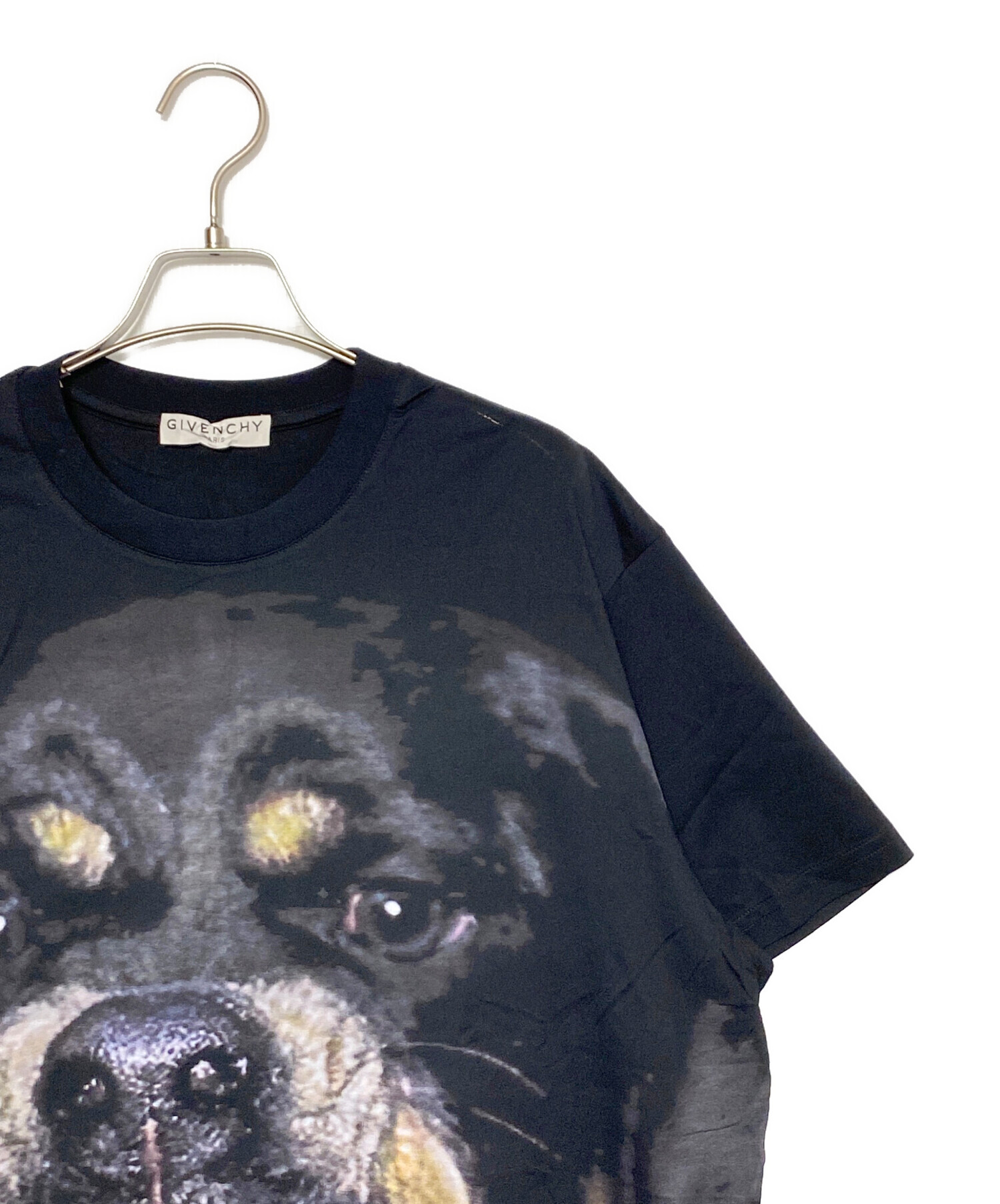中古・古着通販】GIVENCHY (ジバンシィ) ロットワイラーT ブラック