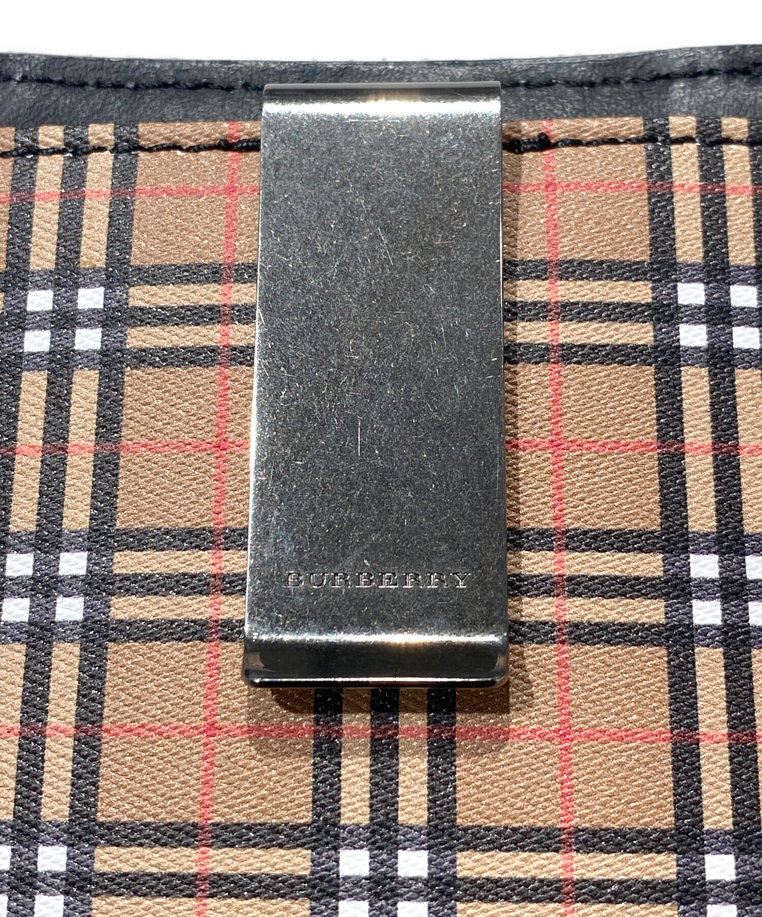 中古・古着通販】BURBERRY (バーバリー) ノバチェックカードケース