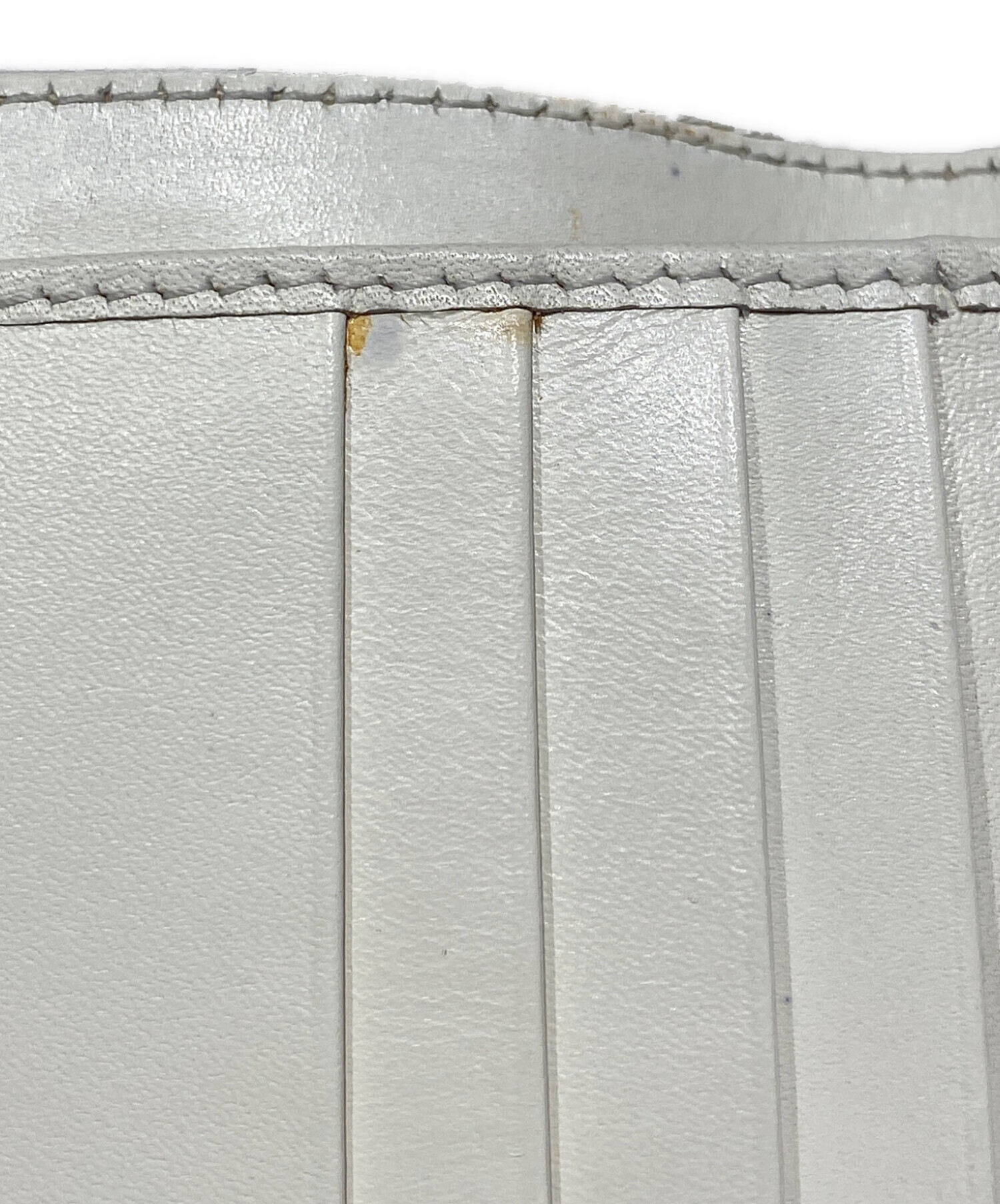 中古・古着通販】PRADA (プラダ) ロゴキャンバス三つ折り財布 ベージュ