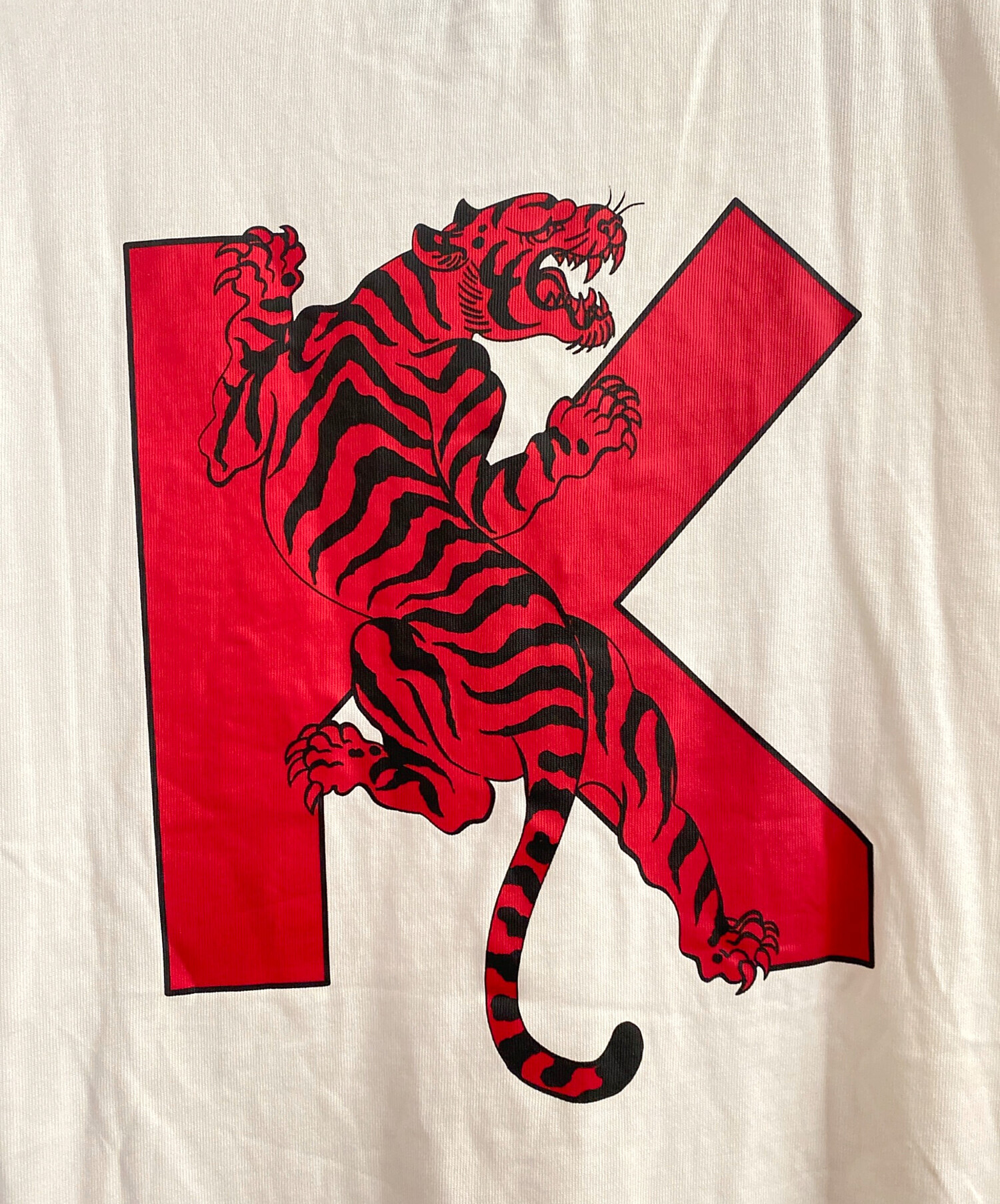 ケンゾー　Tシャツ 3枚　刺繍　未使用！ 中古・古着通販】KENZO (ケンゾー) タイガー刺繍Tシャツ ホワイト