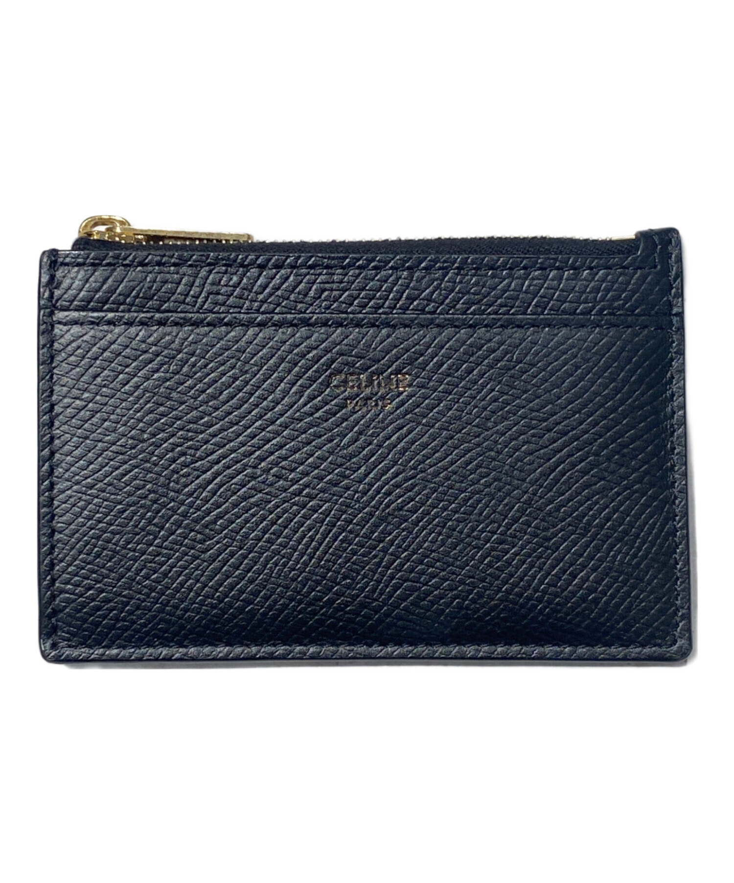 CELINEジップ付きカードホルダー ☆国内発送☆】CELINE ジップ付きカードホルダー チャーム付 (CELINE