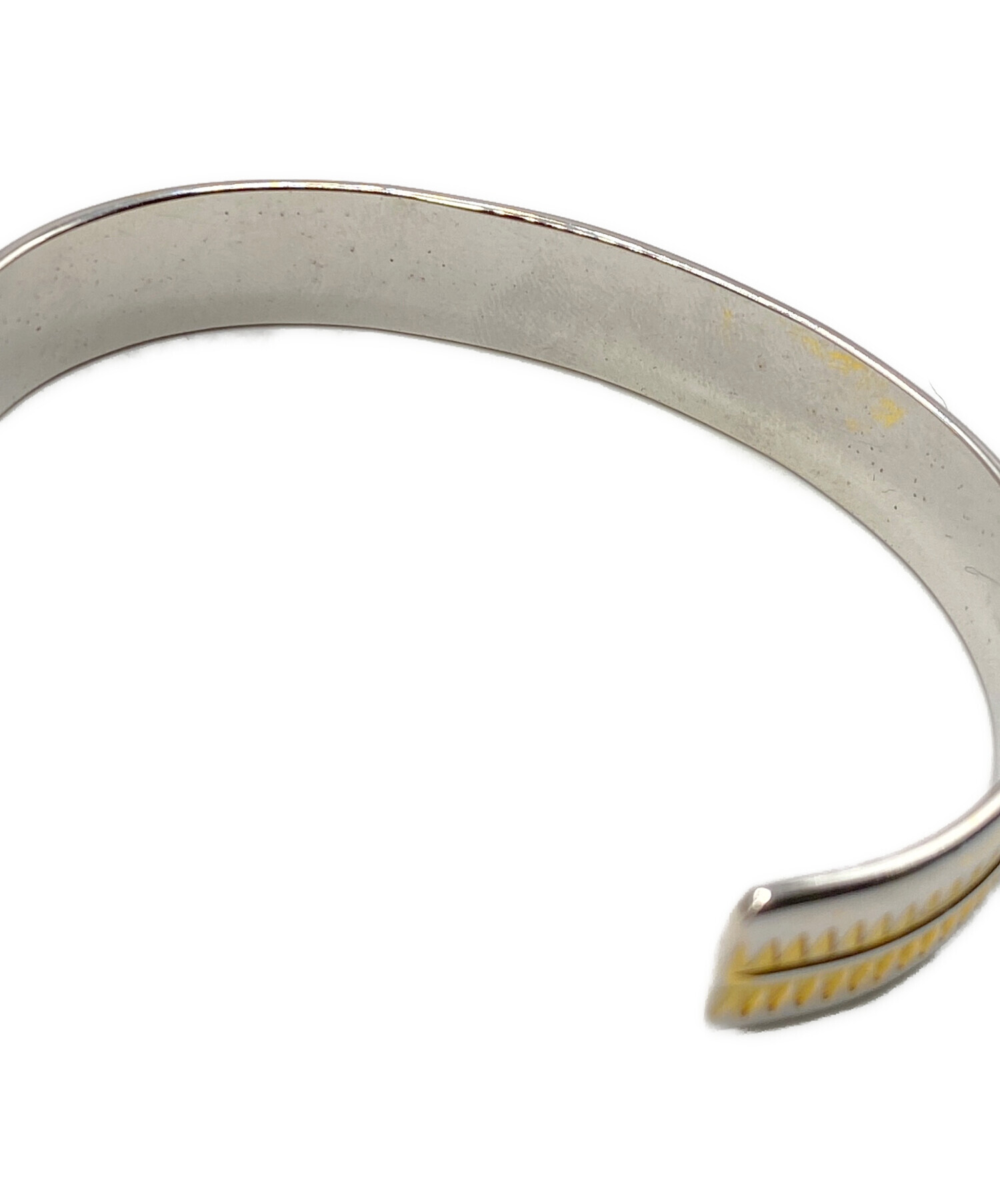 UNDERCOVER バングル GIZ シルバー ゴールド アンダーカバー 中古・古着通販】UNDERCOVER (アンダーカバー) GIZバングル シルバー