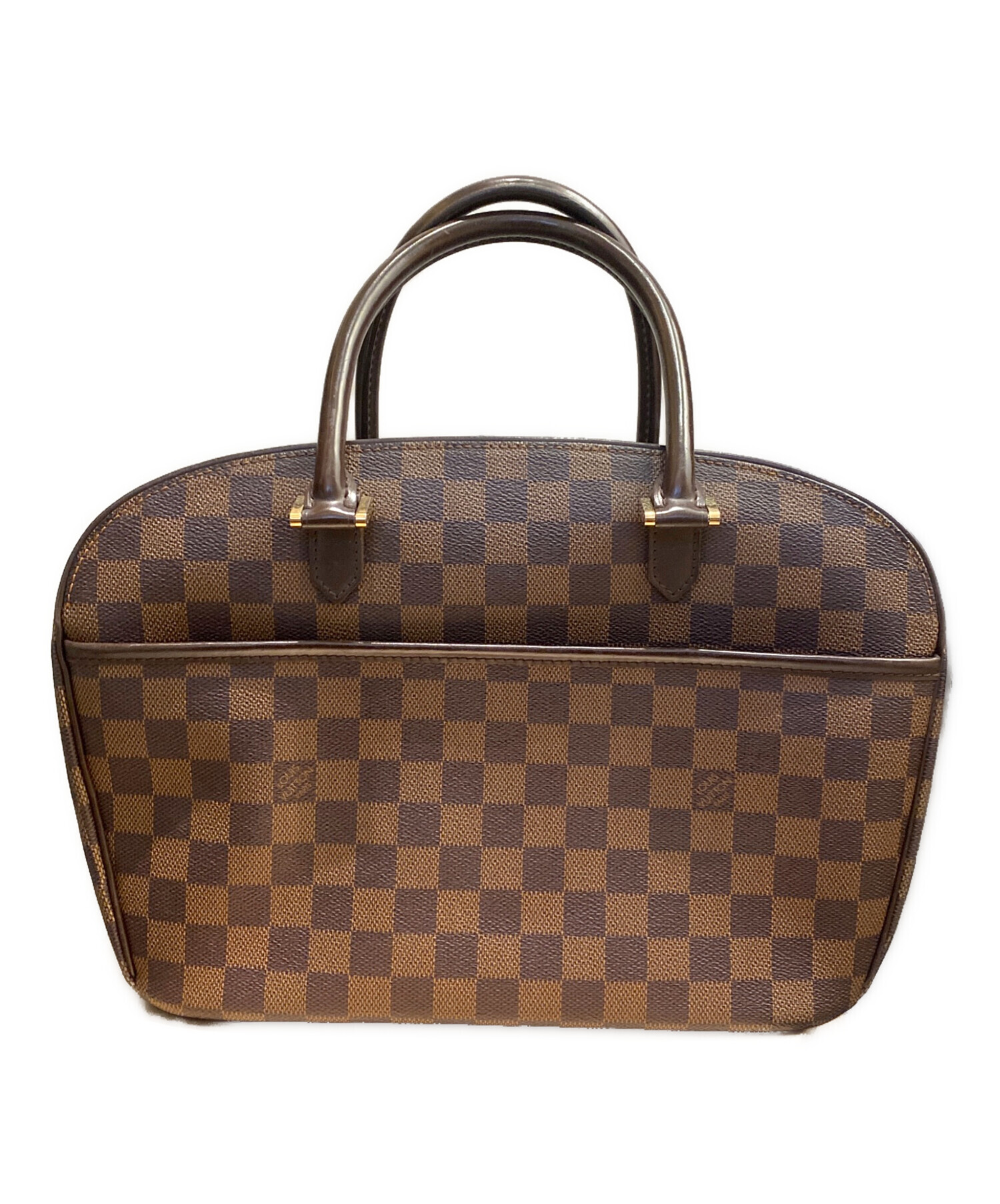 ルイ ヴィトン ダミエ サリア オリゾンタル ハンドバッグ　袋付き 中古・古着通販】LOUIS VUITTON (ルイ ヴィトン) サリア・オリゾンタル