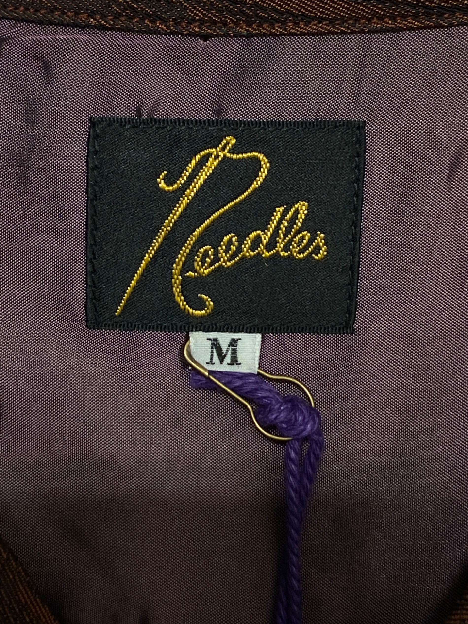 中古・古着通販】Needles (ニードルズ) 半袖シャツ オレンジ サイズ:M