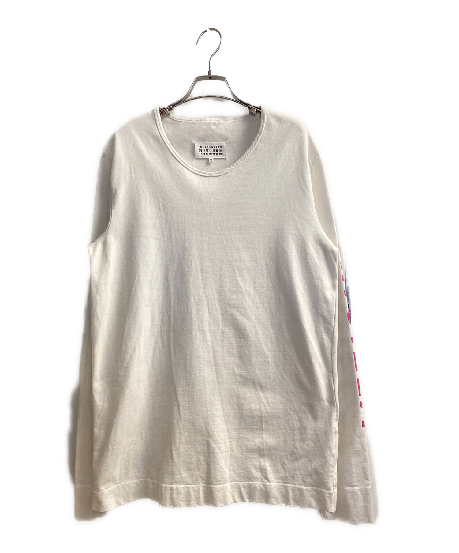 中古・古着通販】Maison Margiela (メゾンマルジェラ) 袖ロゴダメージ