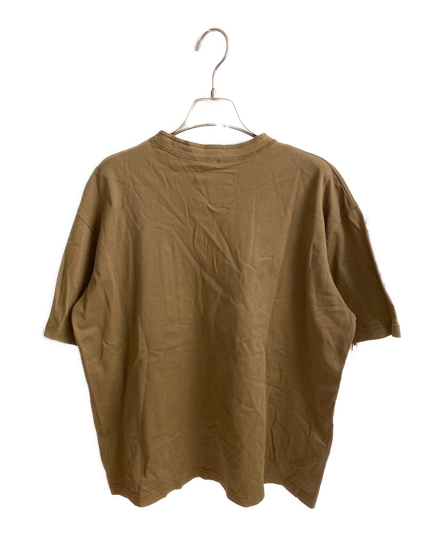 中古・古着通販】sacai (サカイ) Cotton Jersey T-Shirt ブラウン