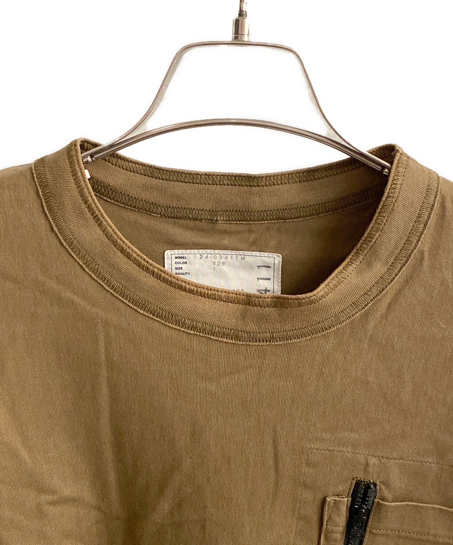 sacai ブラウン Tシャツ 1999 美品　大幅値下げ Sacai x Carhartt WIP ポケット Tシャツ | ブラウン | FARFETCH JP
