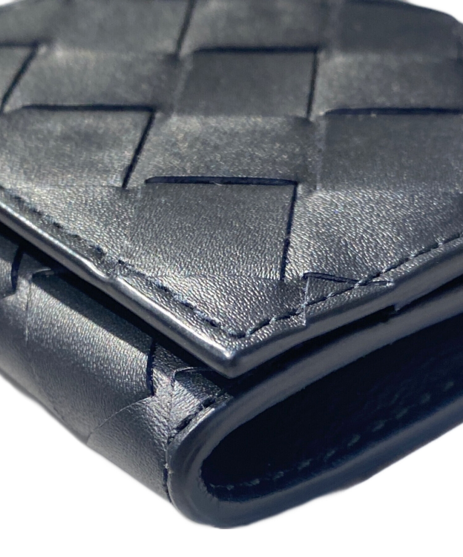 未使用級✨BOTTEGAVENETA ケース イントレチャート ブラック 中古・古着通販】BOTTEGA VENETA (ボッテガベネタ) イントレチャート