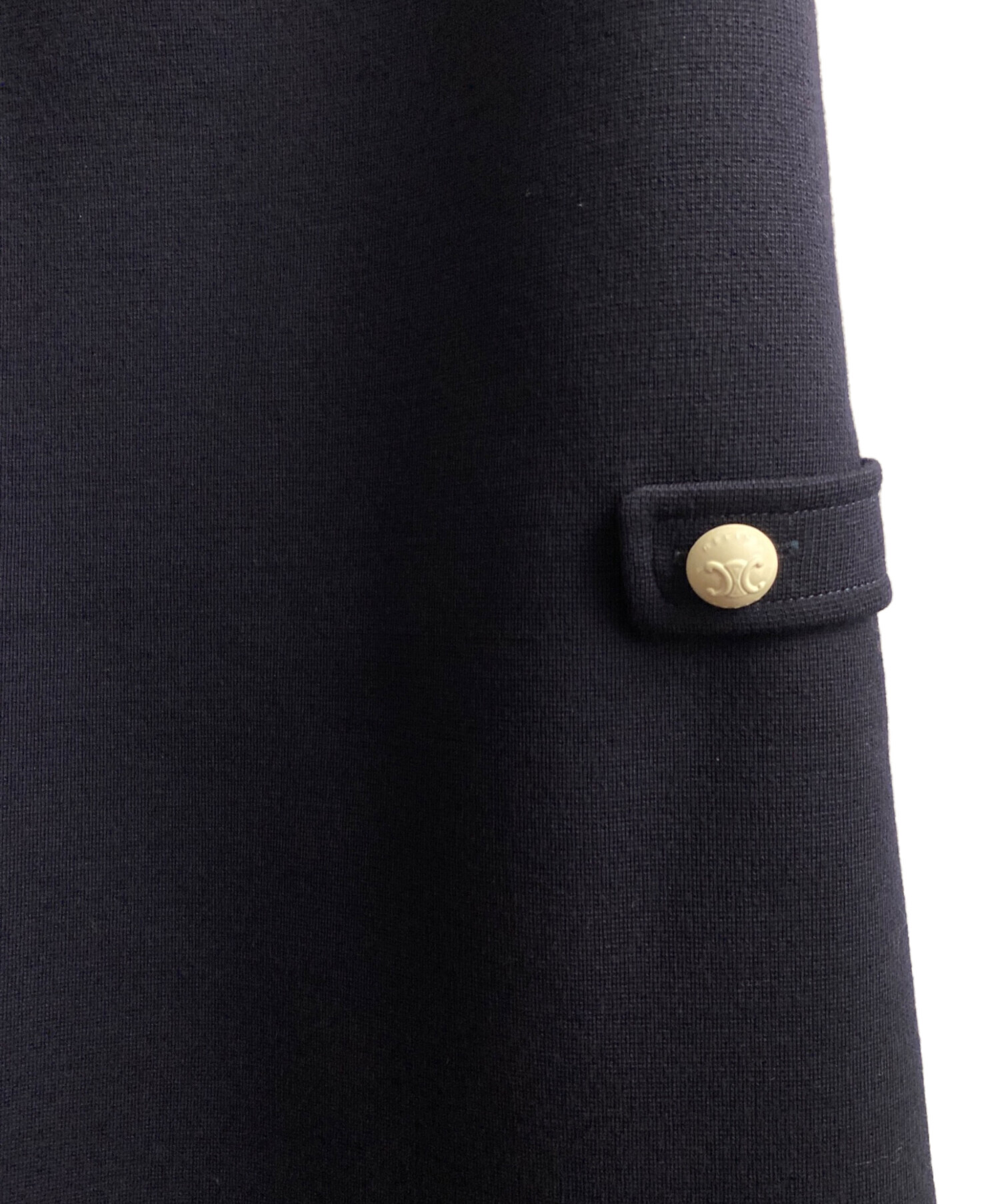 中古・古着通販】CELINE (セリーヌ) トリオンフロゴミニワンピース