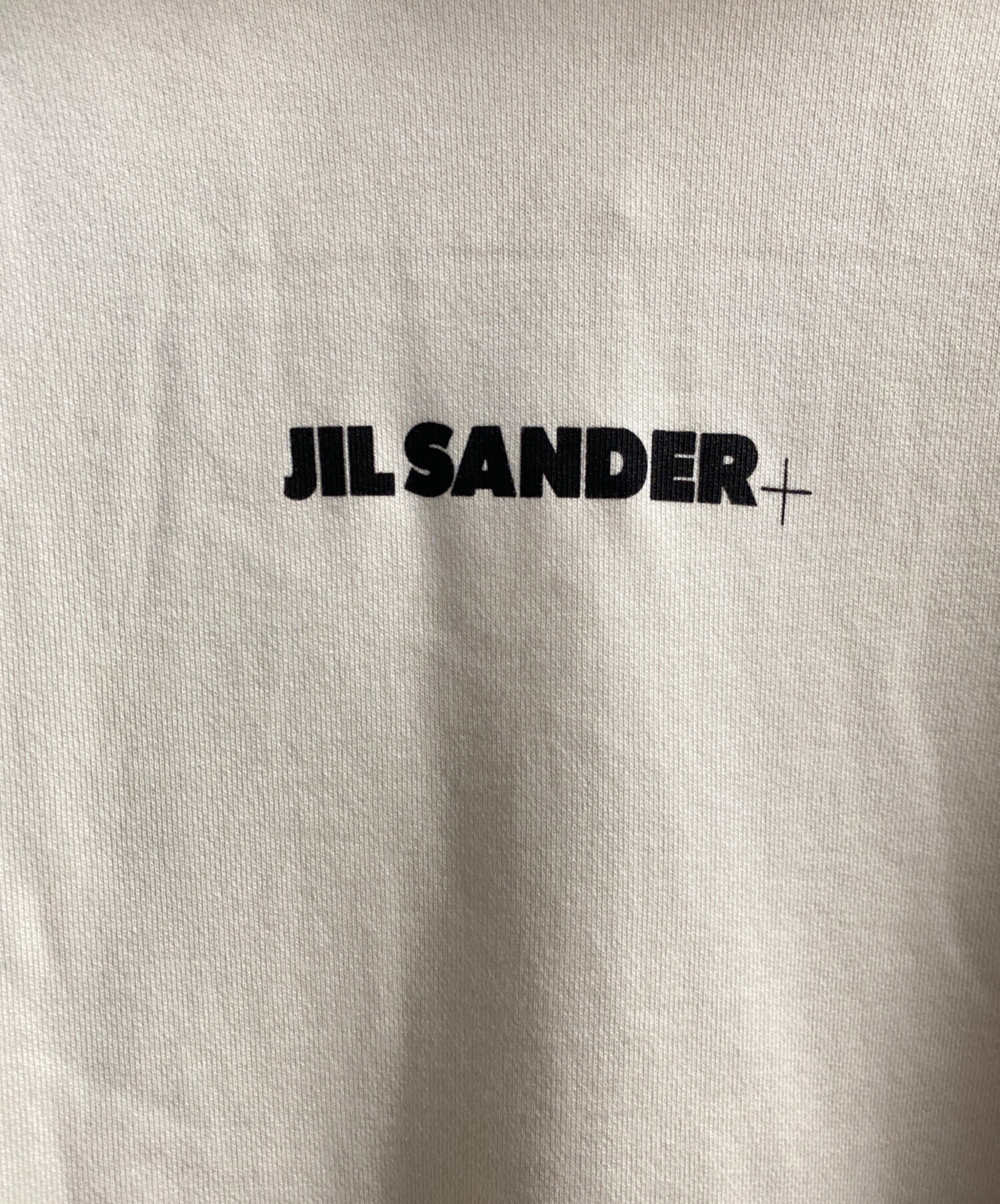 JIL SANDER + ジルサンダープラス パーカー M 白 【古着】【中古】【送料無料】 JIL SANDER（ジルサンダー） JIL SANDER+ プラス パーカー J47GU0002