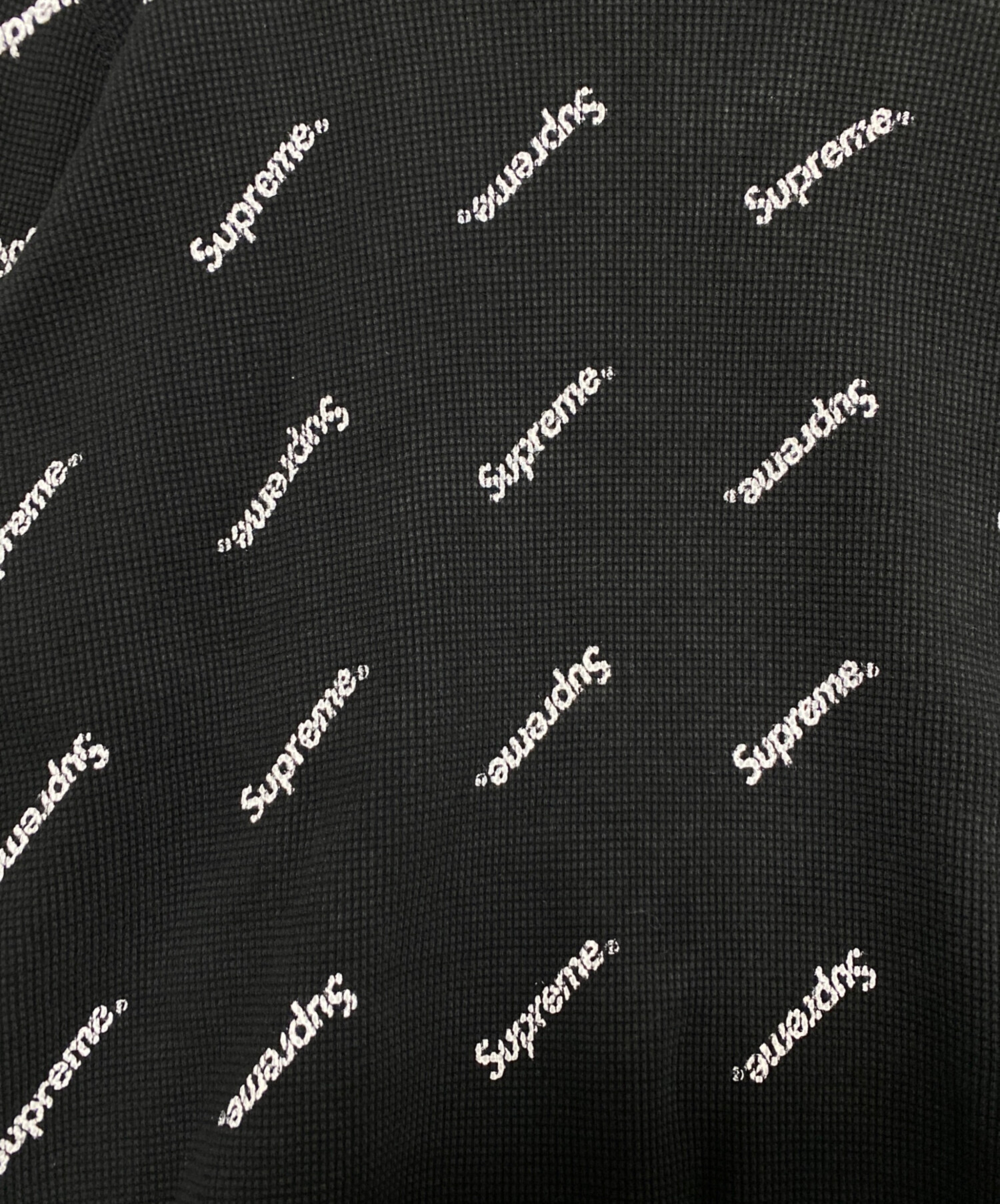 中古・古着通販】SUPREME (シュプリーム) サーマルロゴワッフル