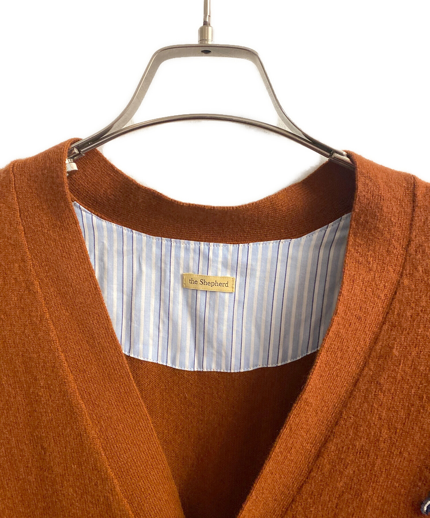 undercover the shepherd カーディガン アンダーカバー UNDERCOVER THE SHEPHERD ニットカーディガン 長袖 V