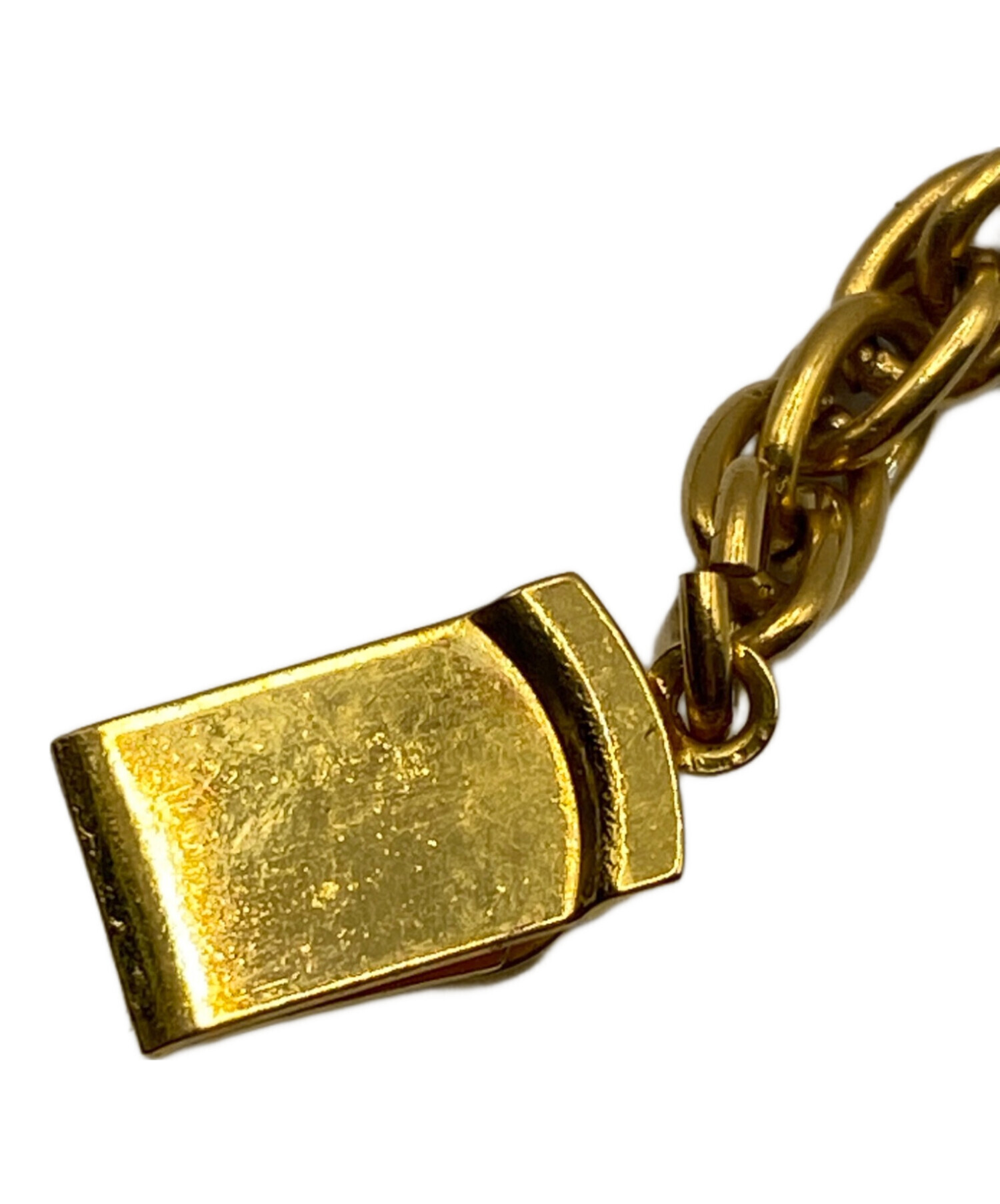 CHANEL ゴールド チェーンネックレス 楽天市場】シャネル ココマーク 溶岩 チェーン ネックレス GP ゴールド