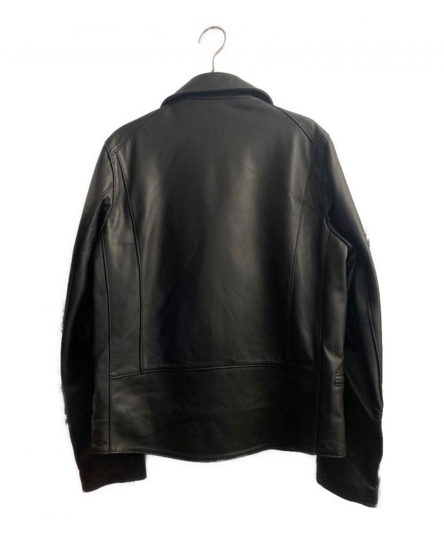 美品　UNDERCOVER アンダーカバー シープレザー ダブルライダース 中古・古着通販】UNDERCOVER (アンダーカバー) シープレザー ダブル