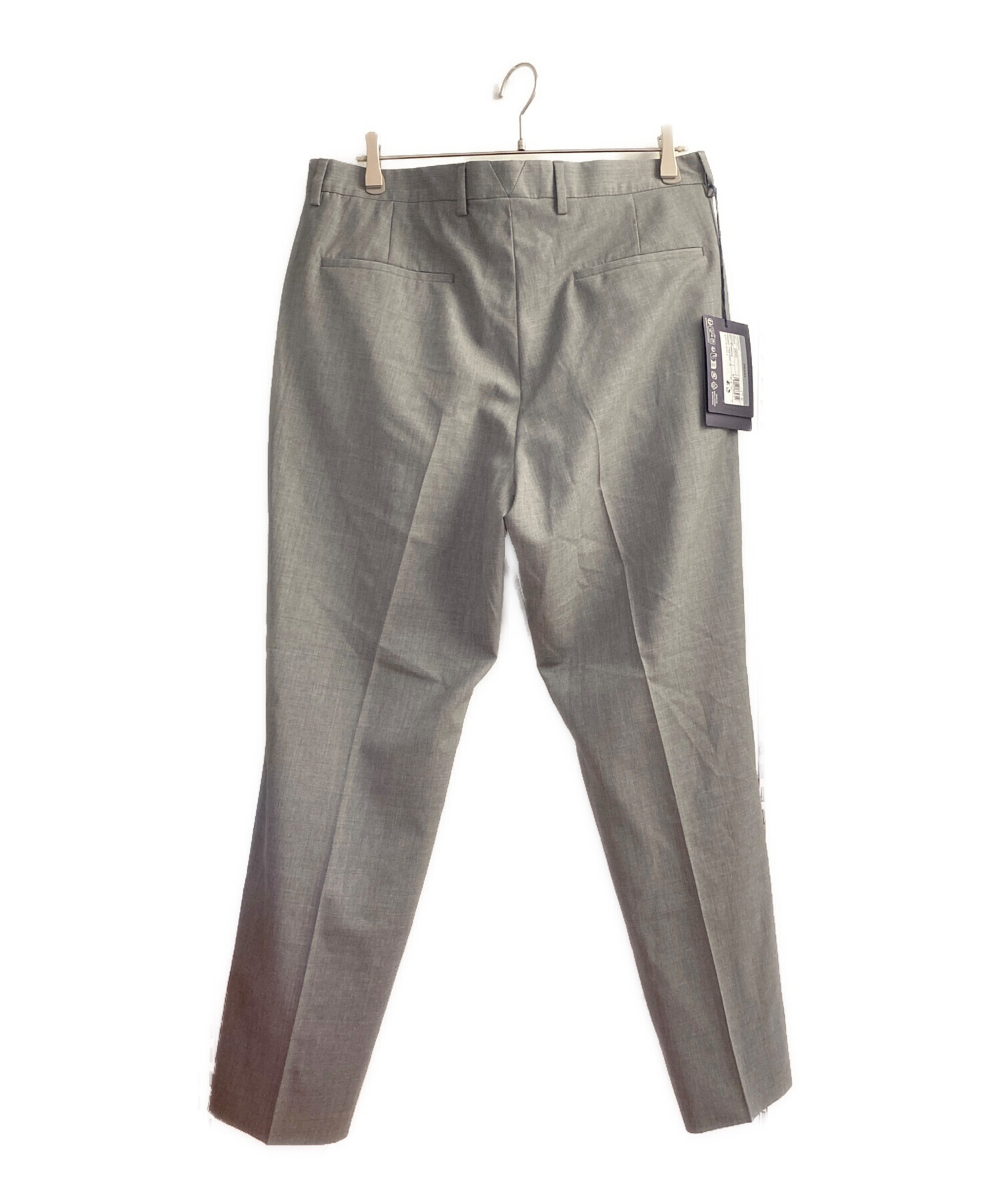 中古・古着通販】PRADA (プラダ) ウールスラックス グレー サイズ:52