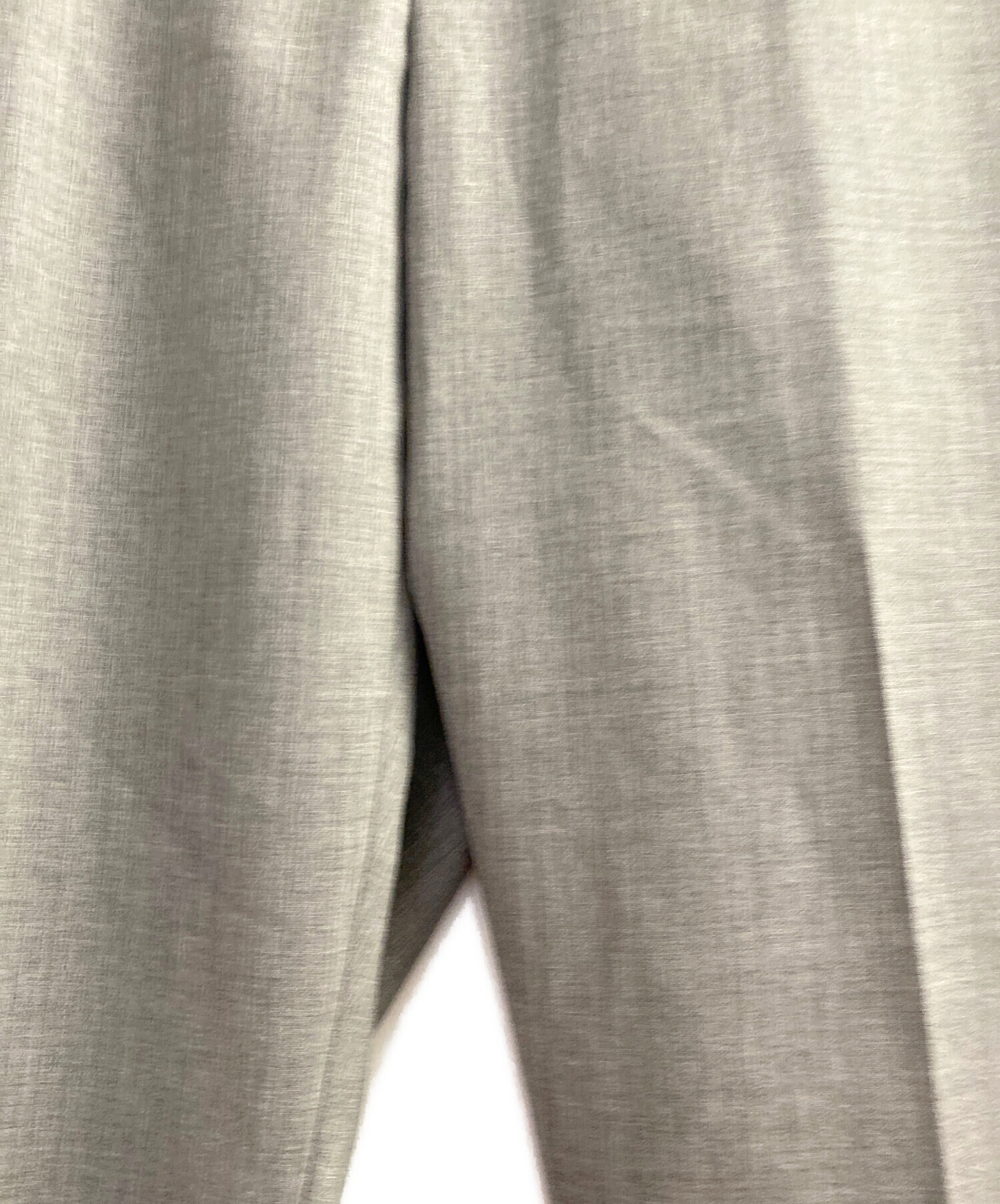 中古・古着通販】PRADA (プラダ) ウールスラックス グレー サイズ:52