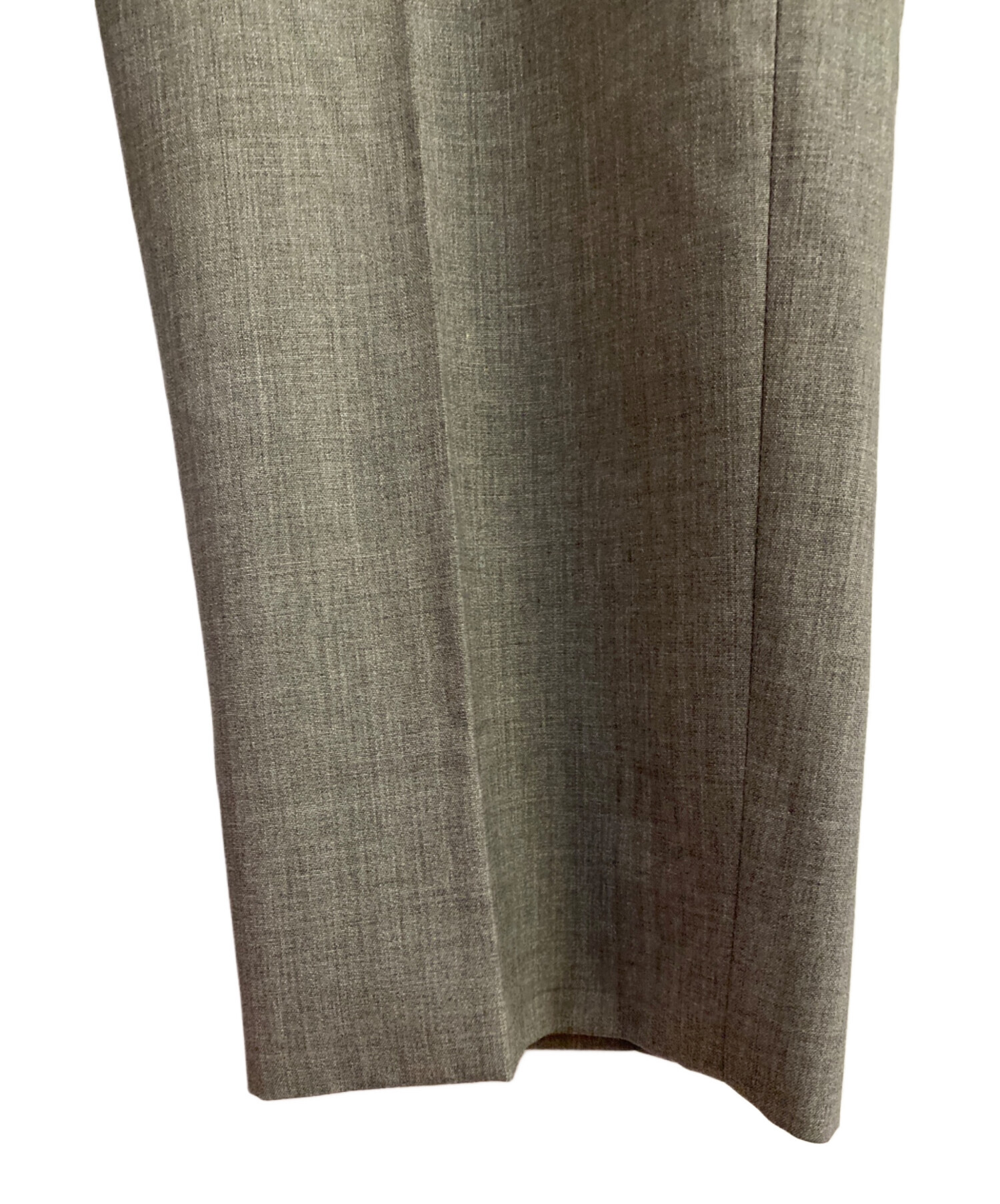 中古・古着通販】PRADA (プラダ) ウールスラックス グレー サイズ:52