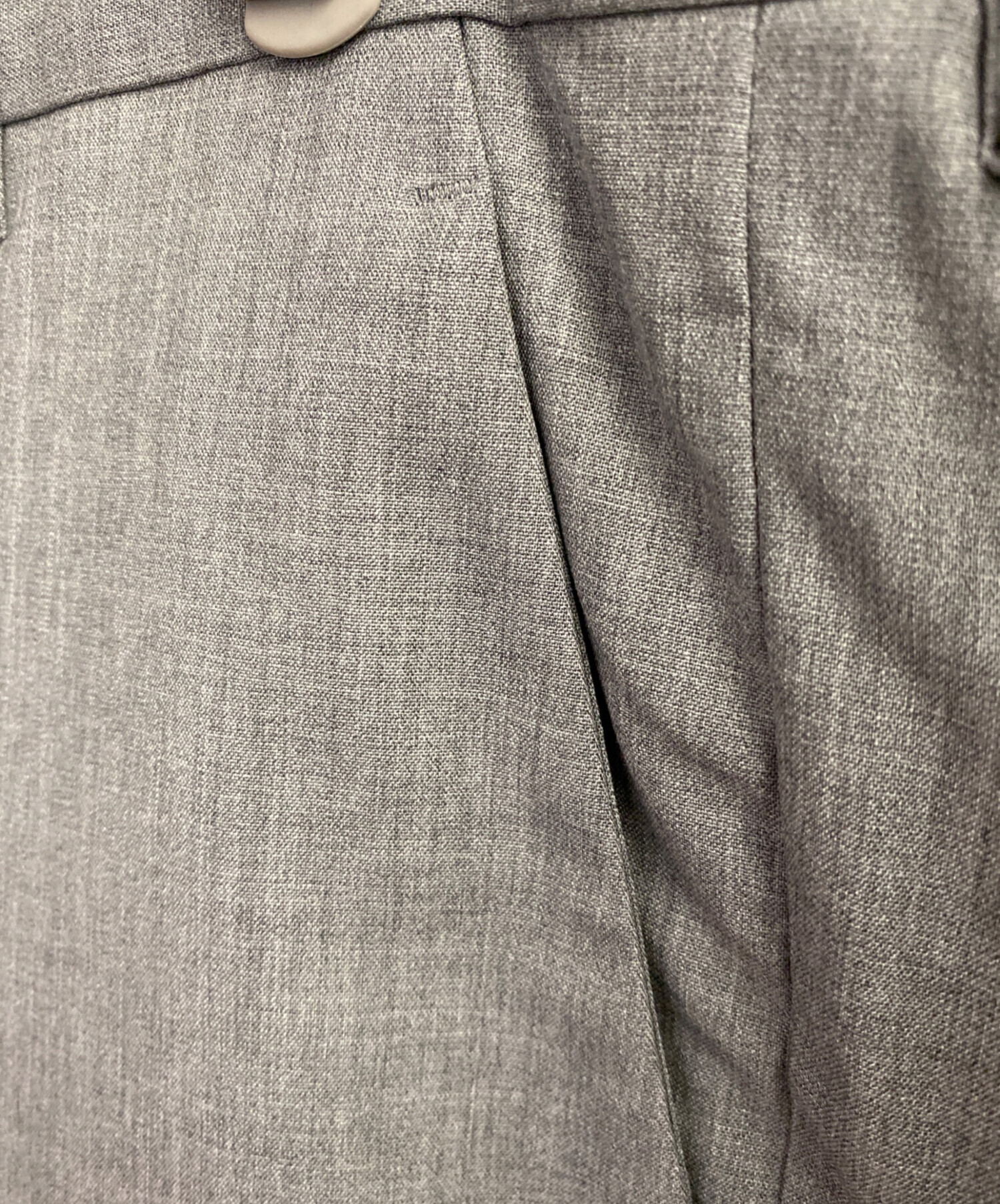 中古・古着通販】PRADA (プラダ) ウールスラックス グレー サイズ:52